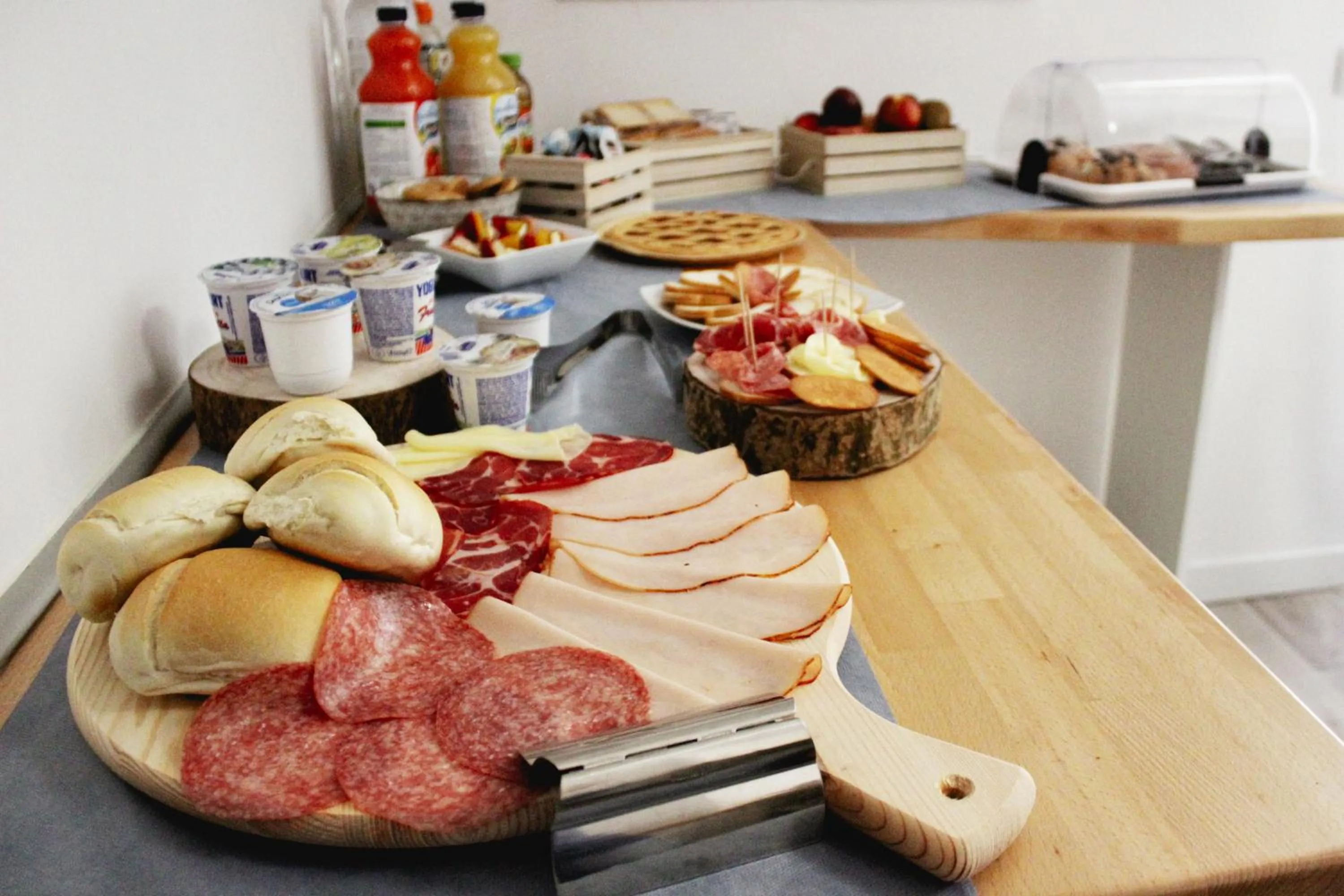 Food and drinks in B&B Island Vista mare