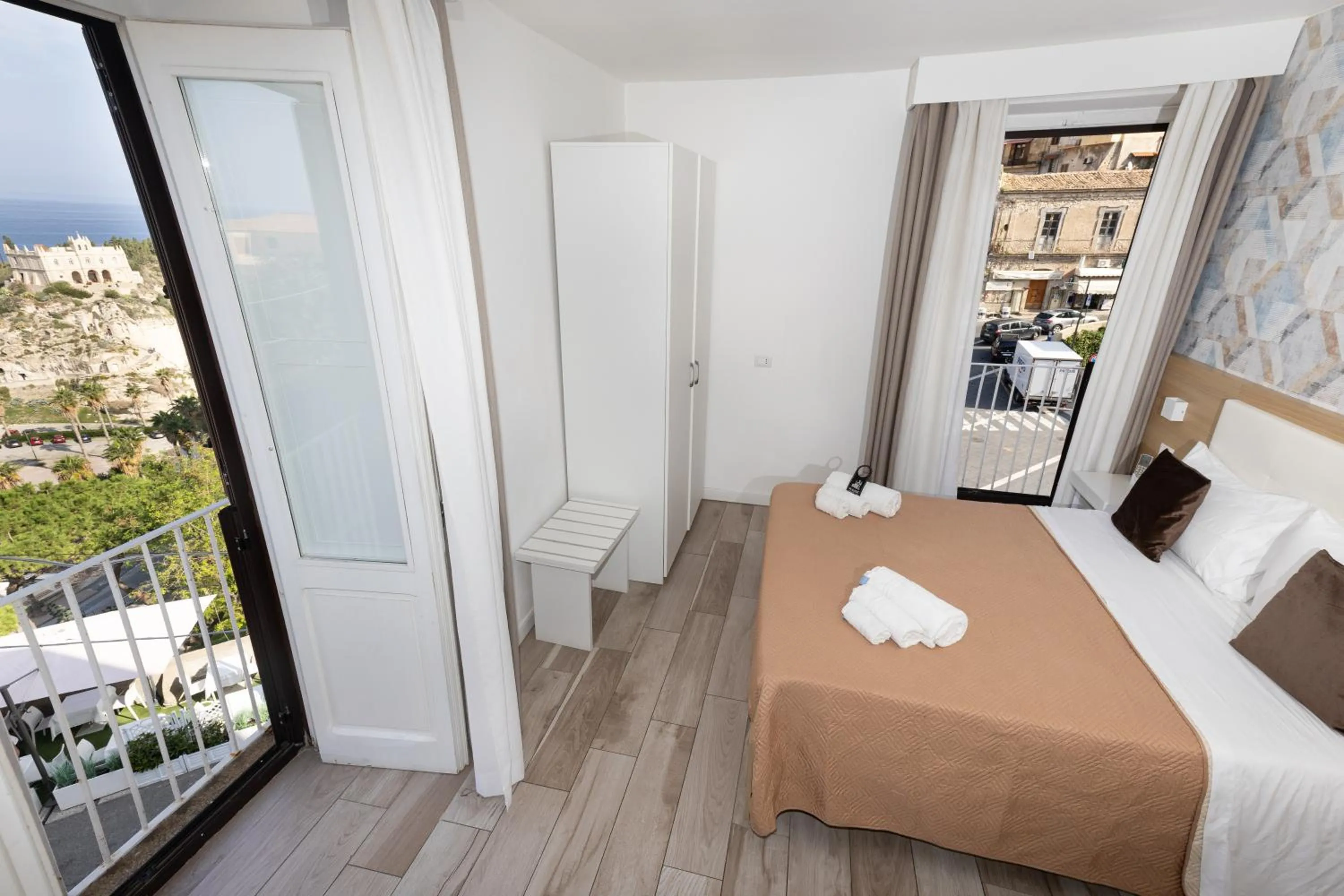 Bed in B&B Island Vista mare