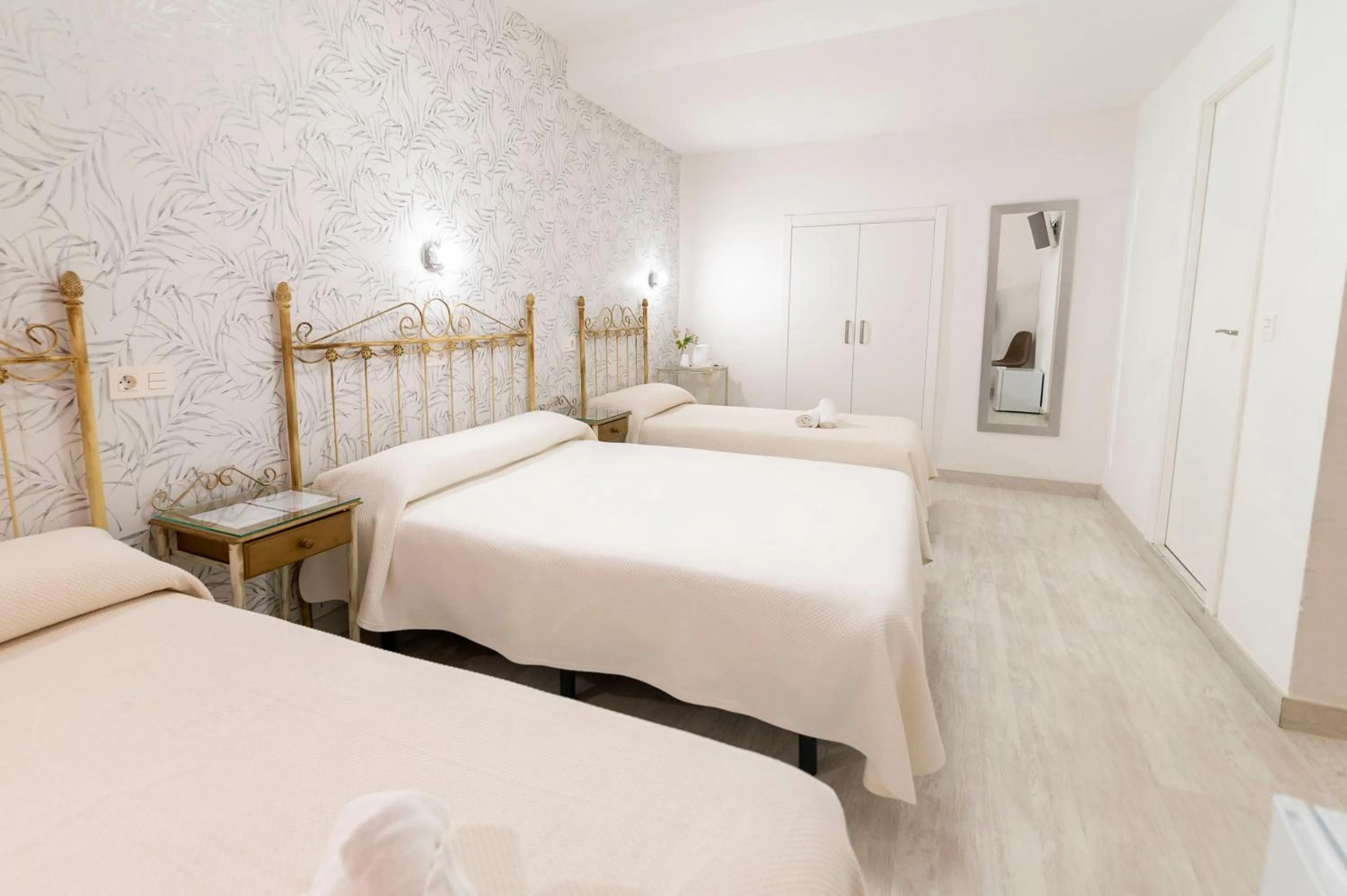 Decorative detail, Bed in Hotel Manzanito