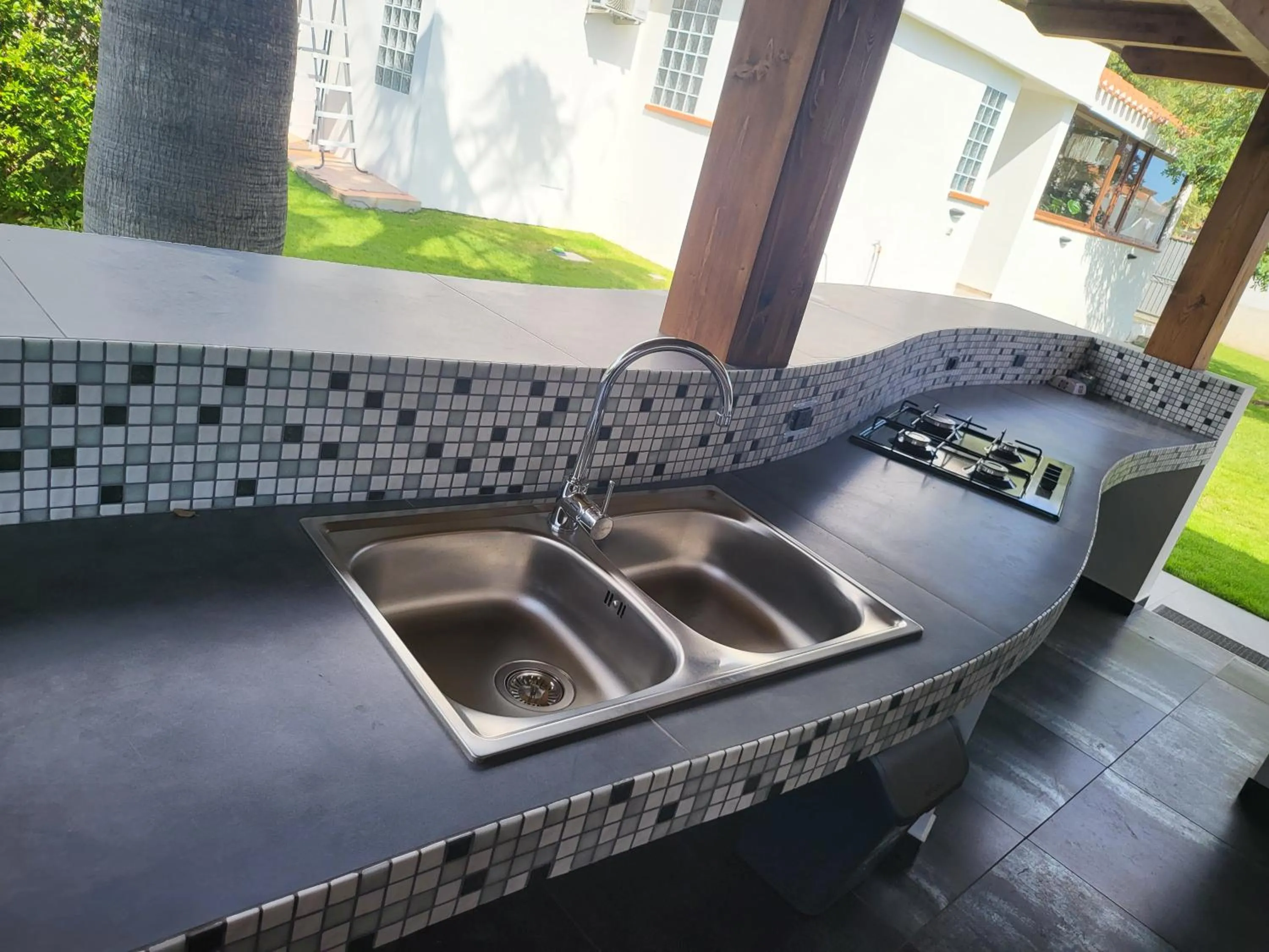 Kitchen or kitchenette in B&B Il Pasha'