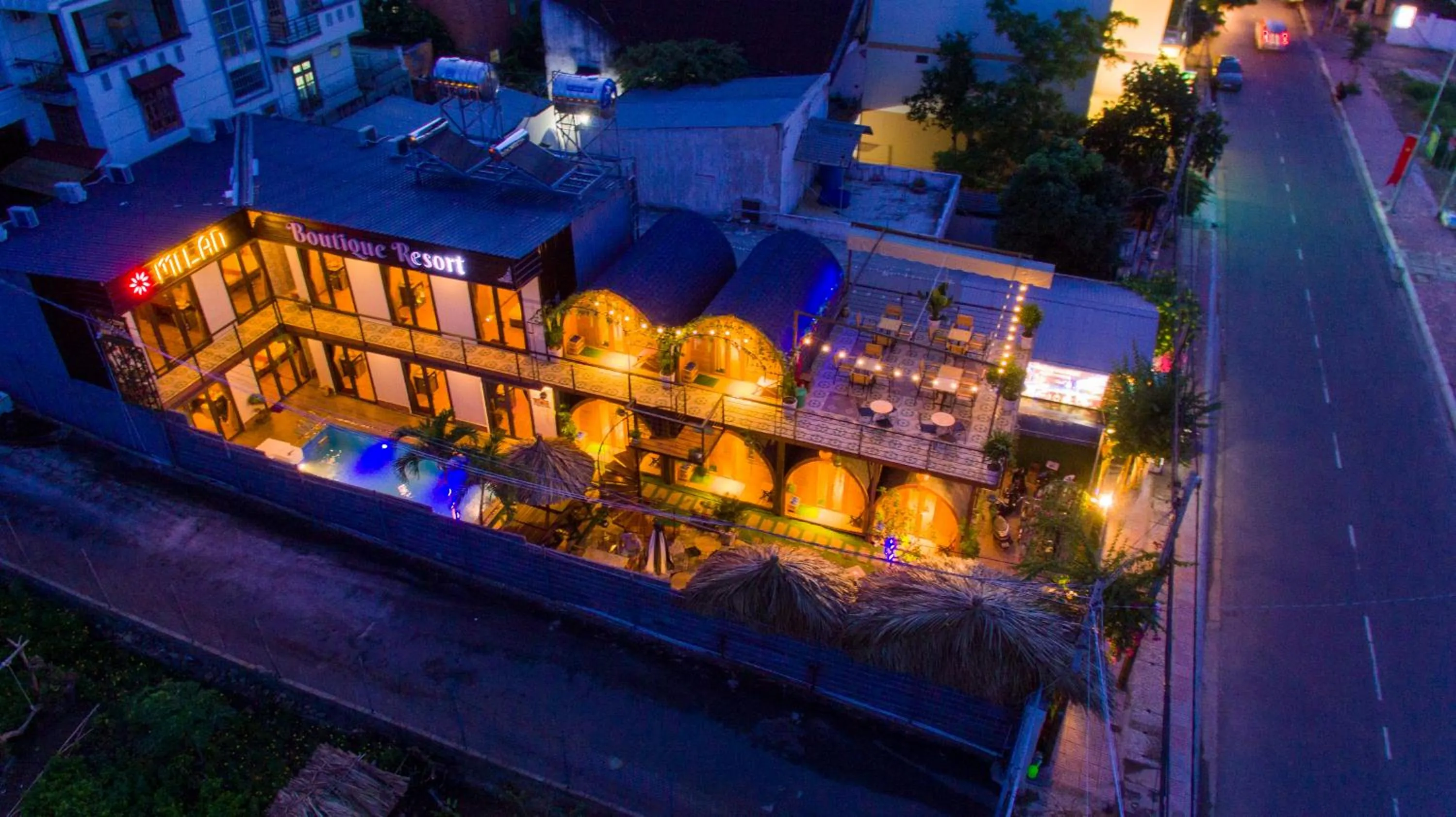 Bird's eye view in Mi Lan Boutique Resort