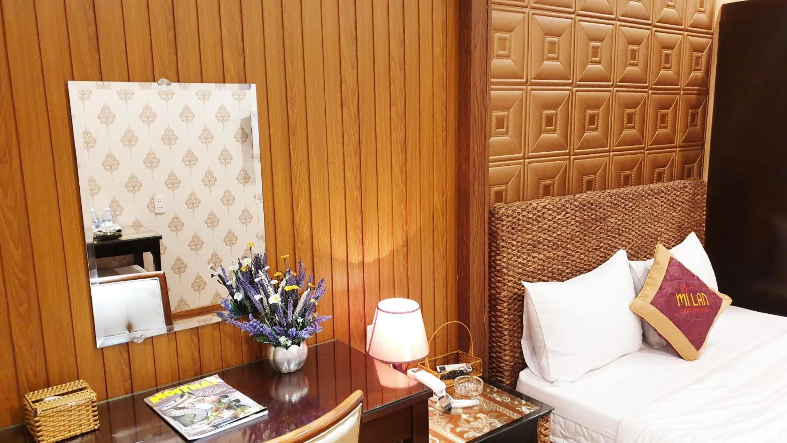 Photo of the whole room, Bed in Mi Lan Boutique Resort