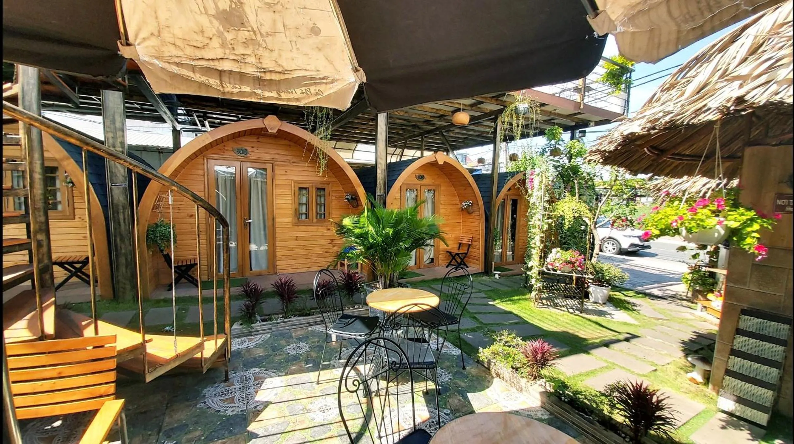 Patio in Mi Lan Boutique Resort