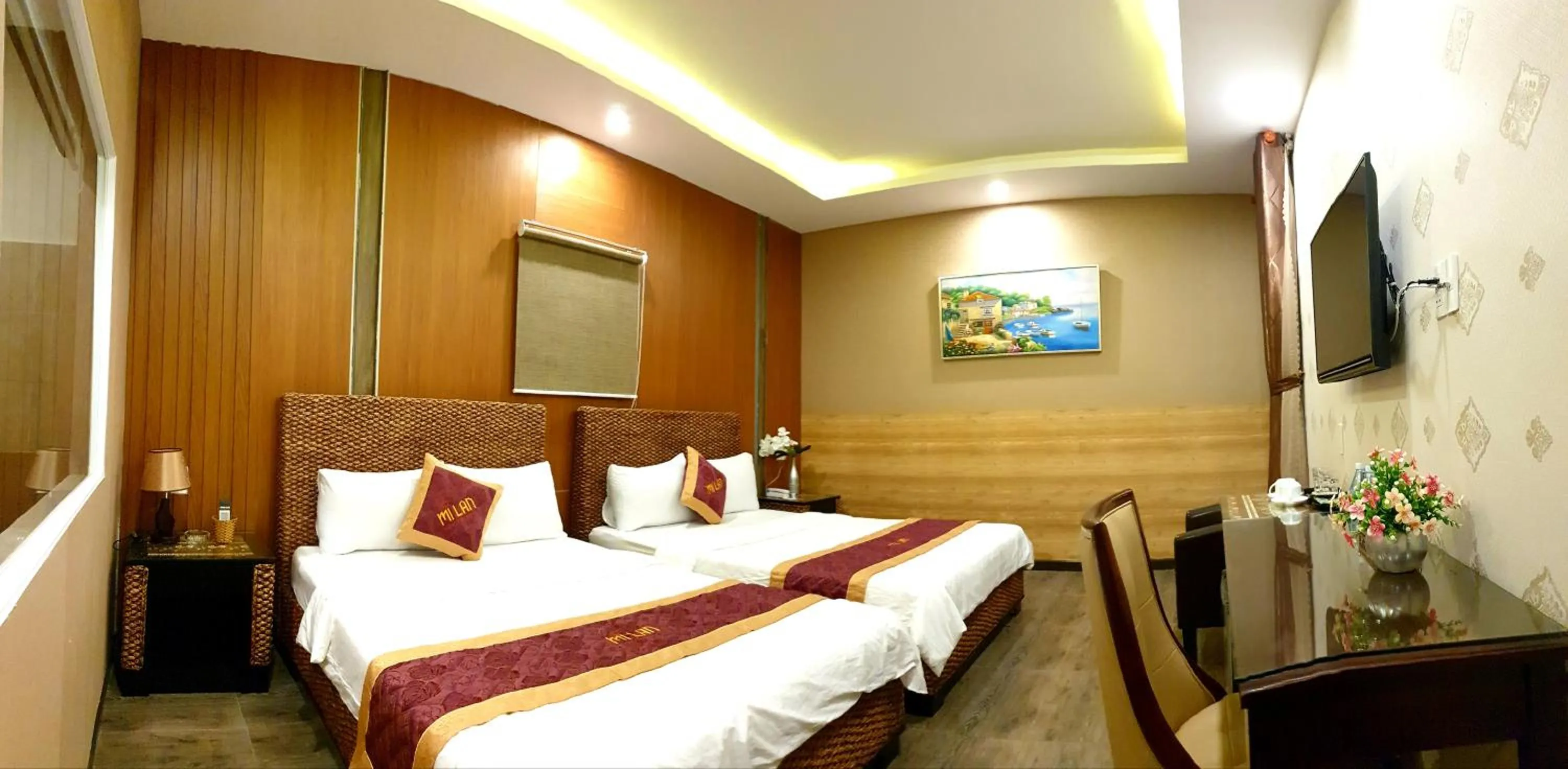 Photo of the whole room, Bed in Mi Lan Boutique Resort