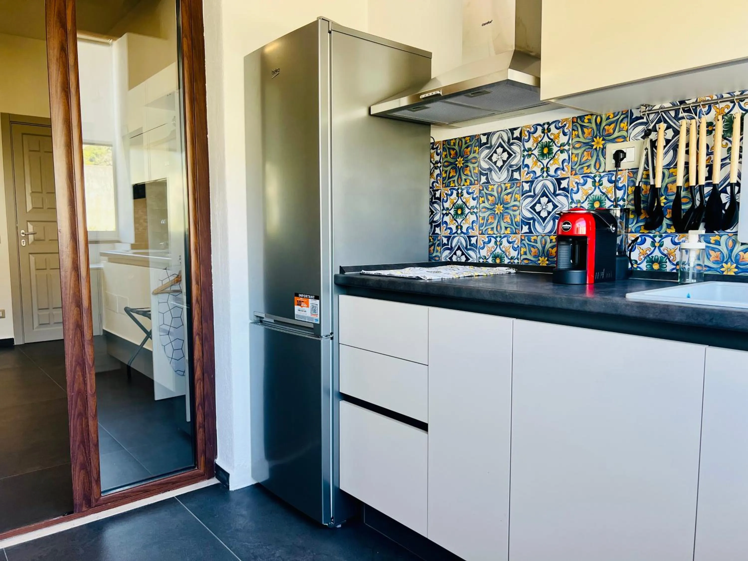 Kitchen or kitchenette in "Sweet Life" Casa Vacanze