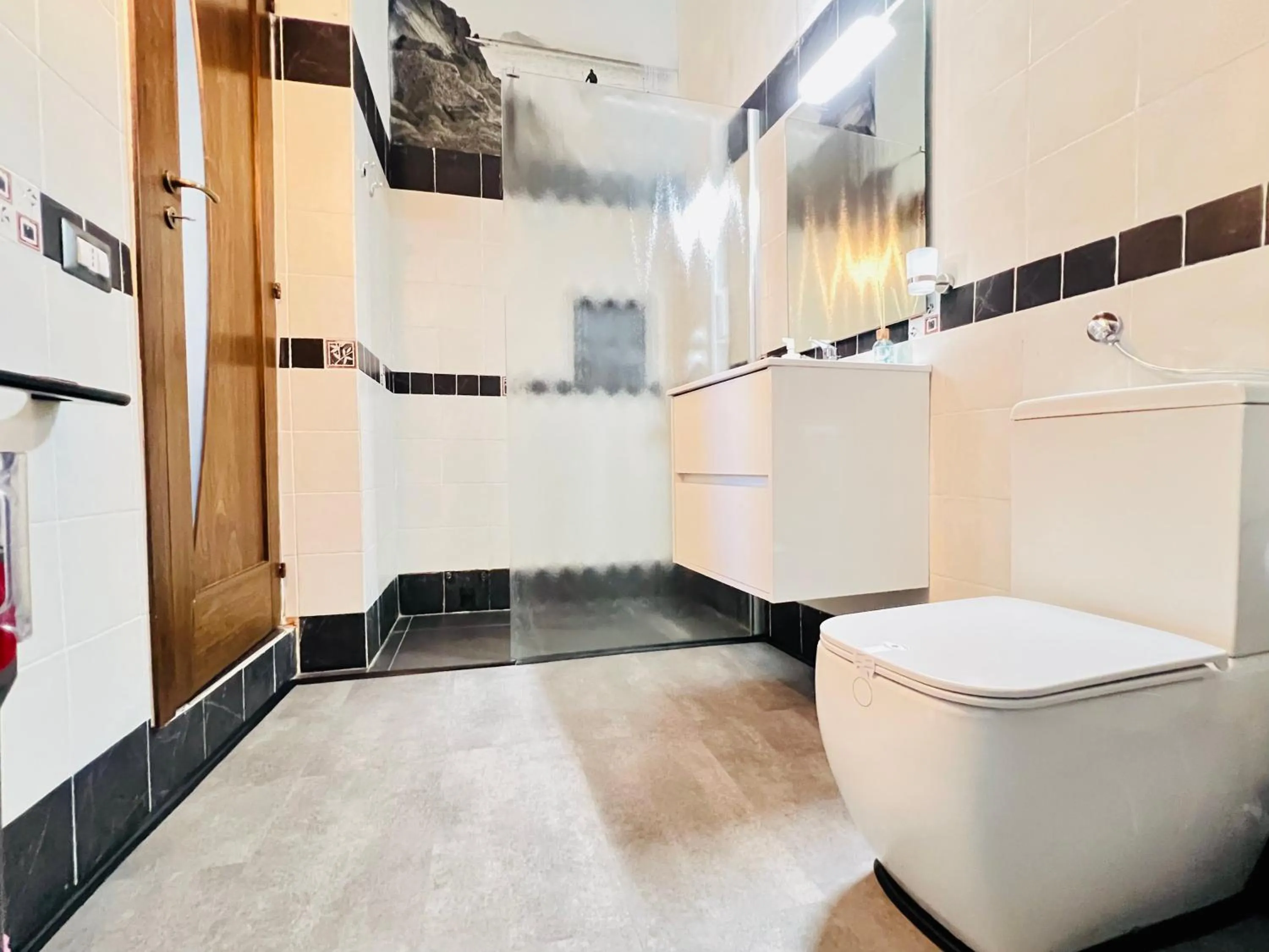 Shower in "Sweet Life" Casa Vacanze