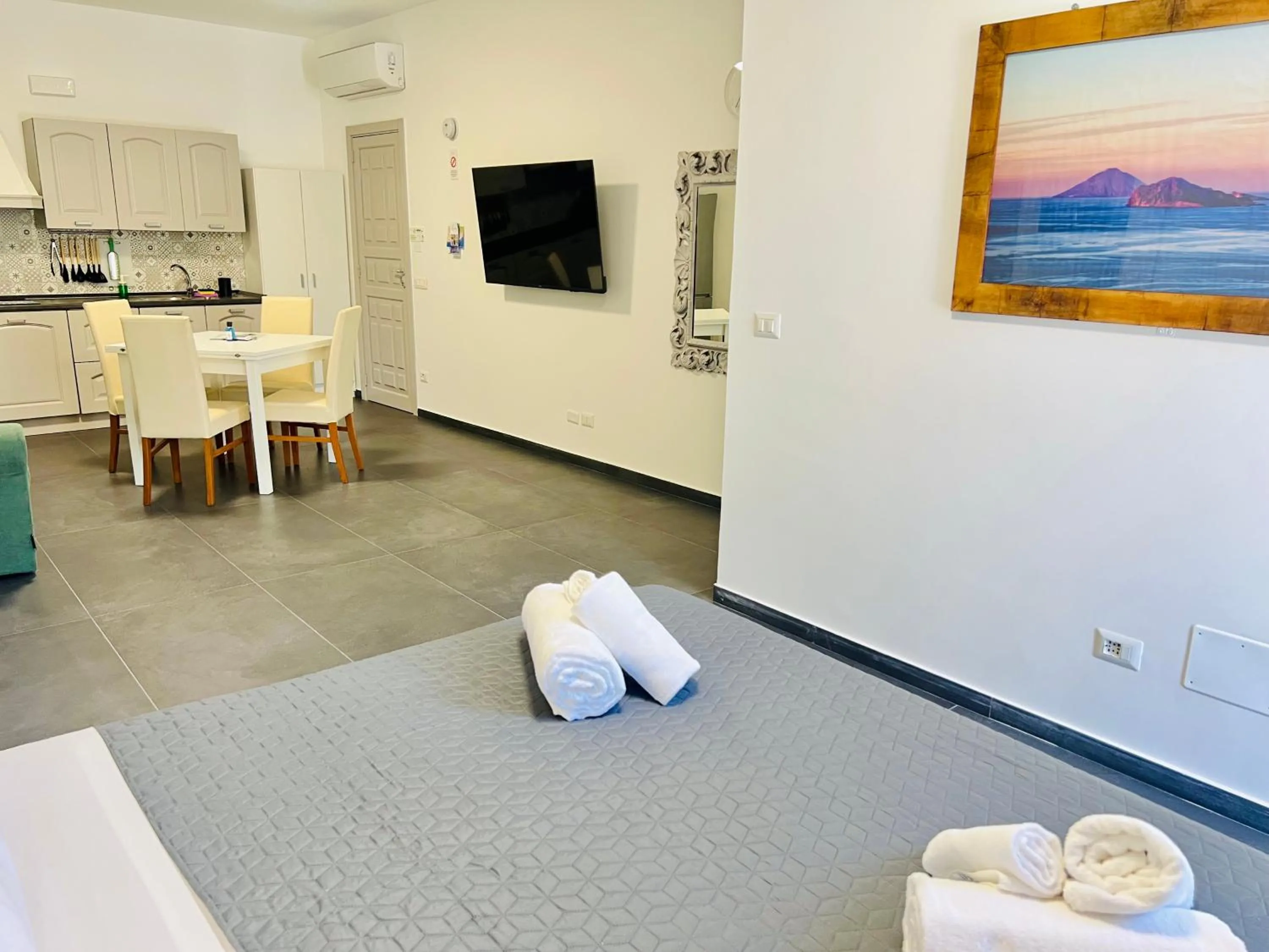 Bed in "Sweet Life" Casa Vacanze