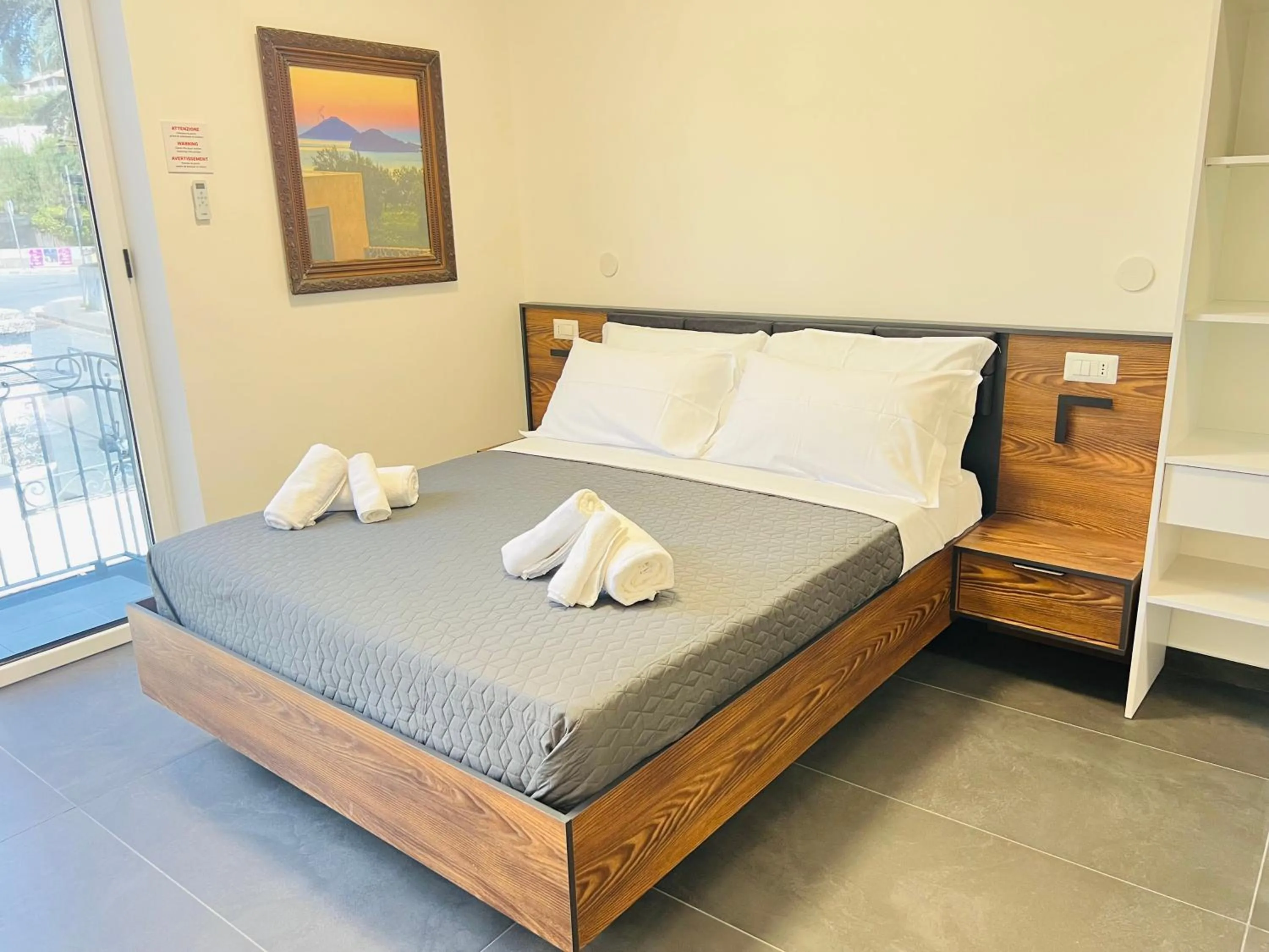 Bed in "Sweet Life" Casa Vacanze