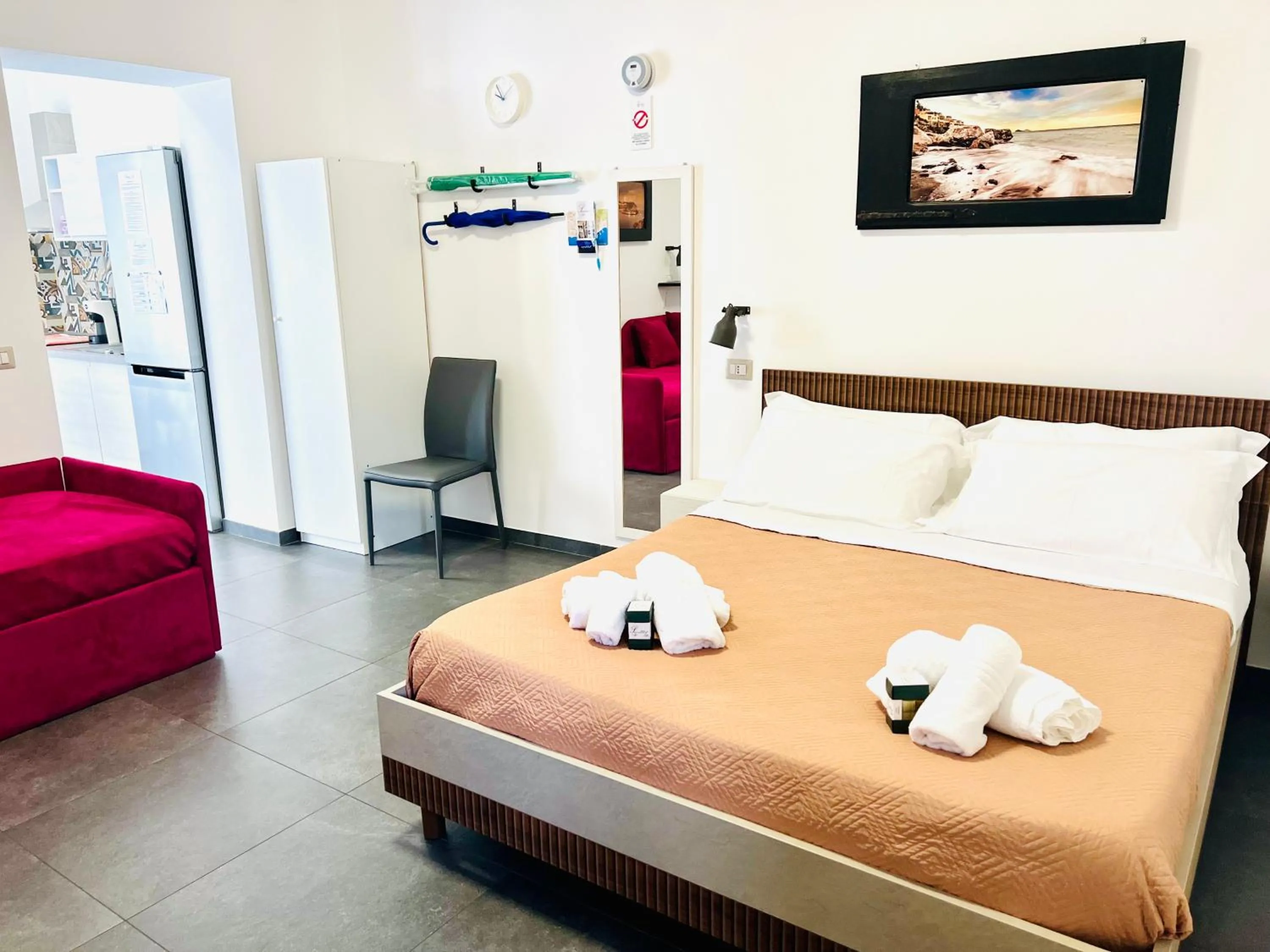 Bed in "Sweet Life" Casa Vacanze
