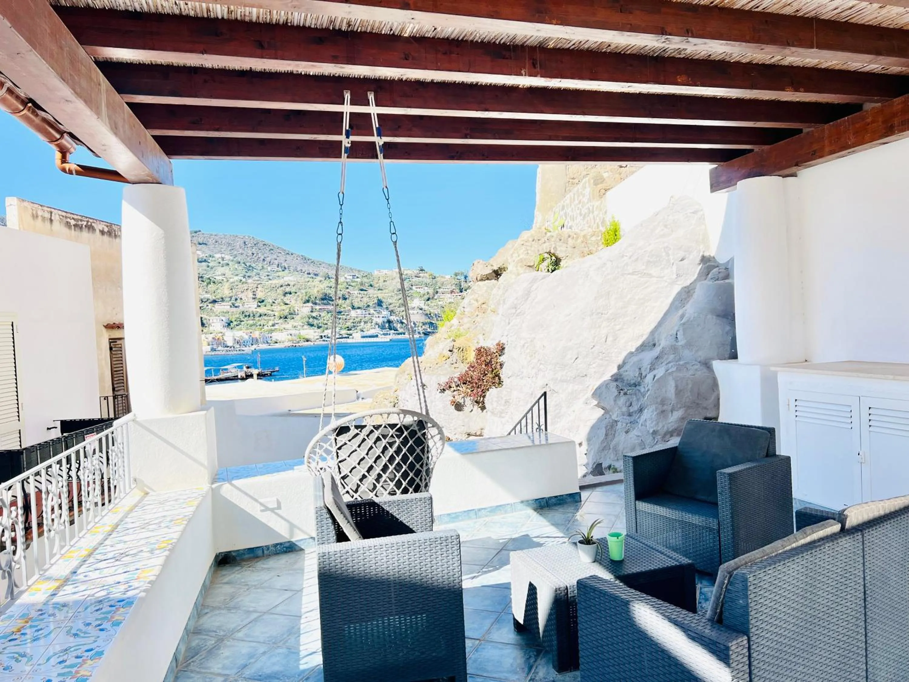 Patio in "Sweet Life" Casa Vacanze