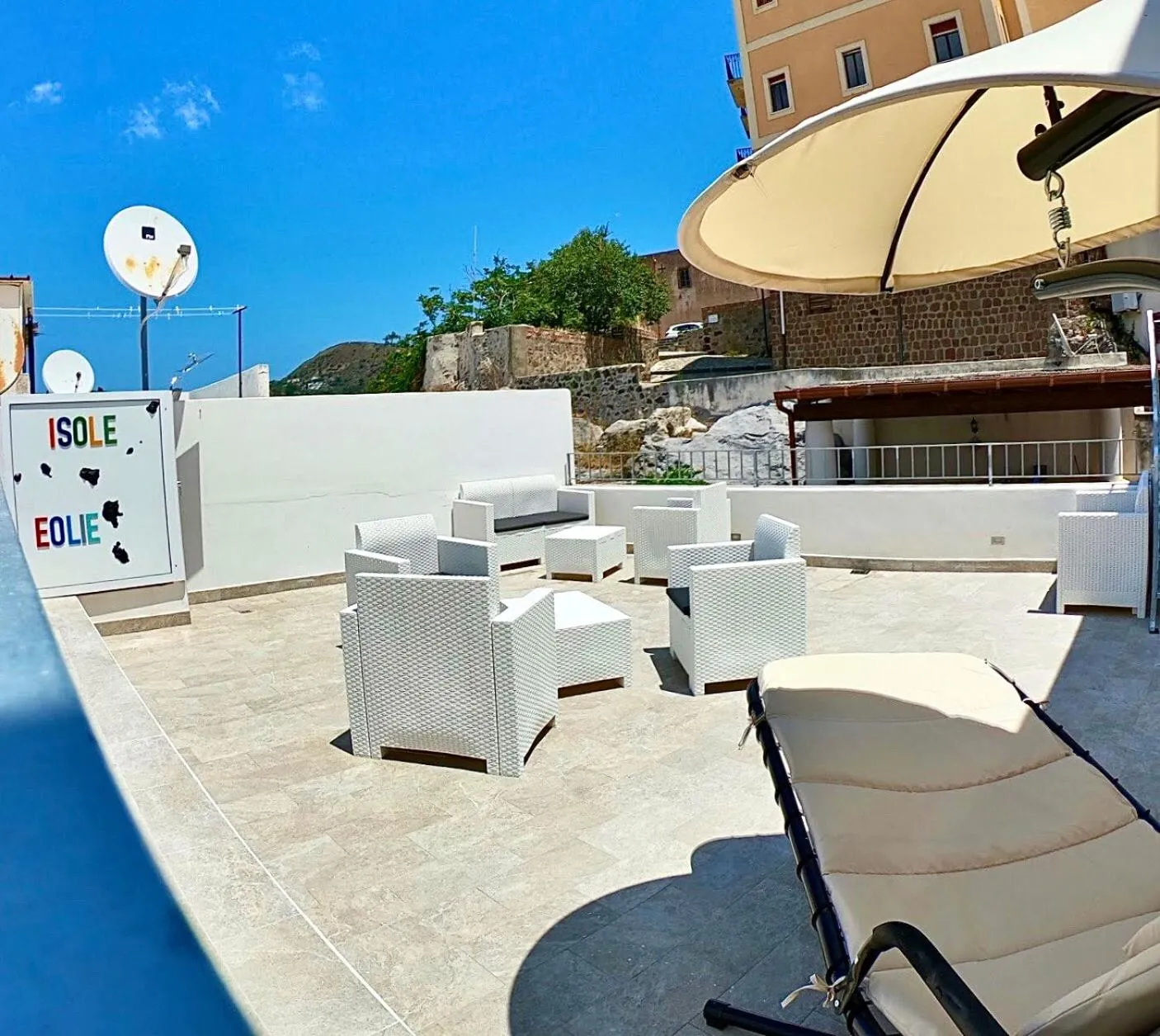 Patio in "Sweet Life" Casa Vacanze