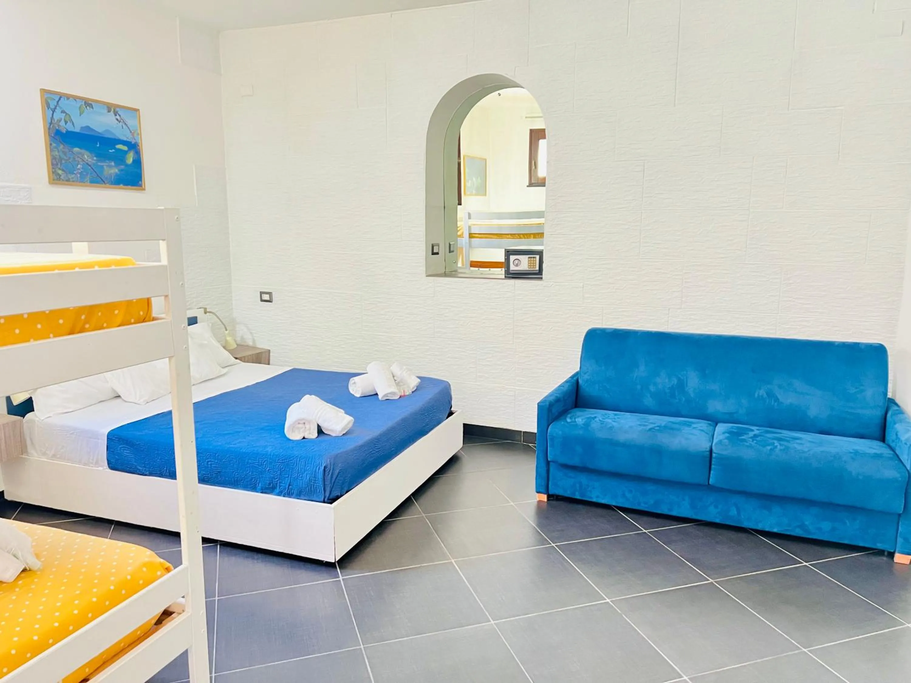 Bed in "Sweet Life" Casa Vacanze