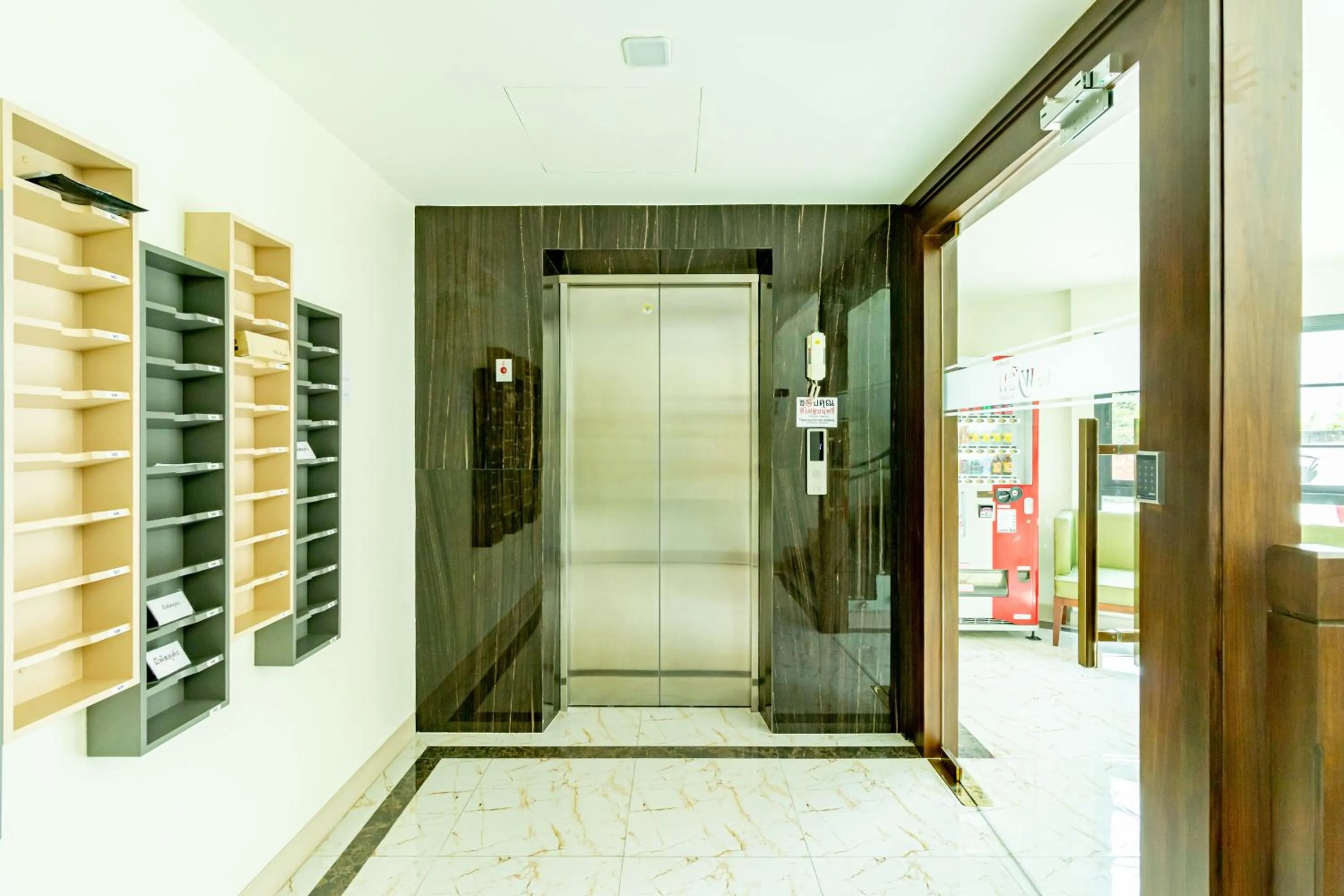 elevator in BeWish Residence Bangphlat