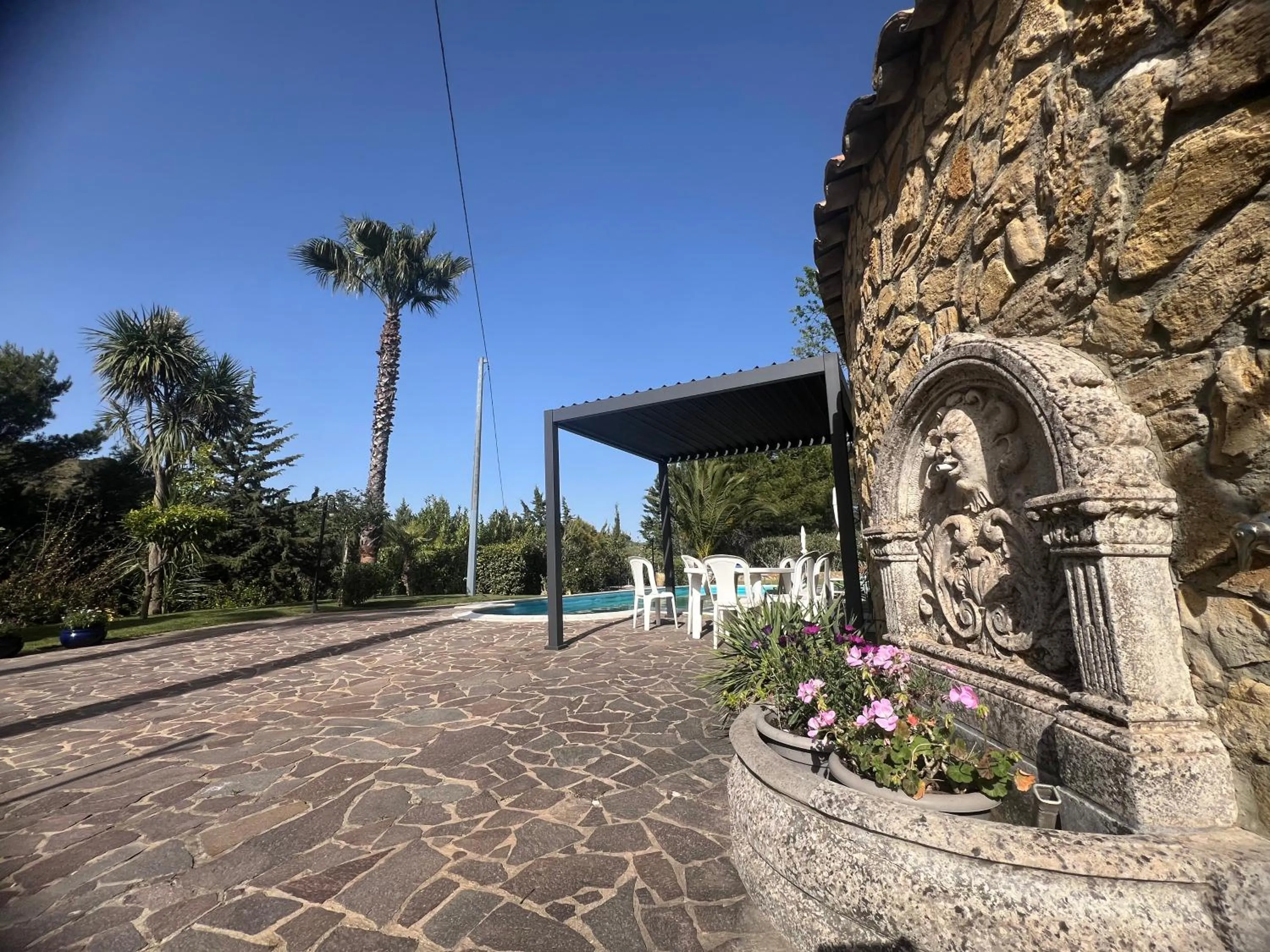 Garden view in Agriresort Villa Bentivoglio