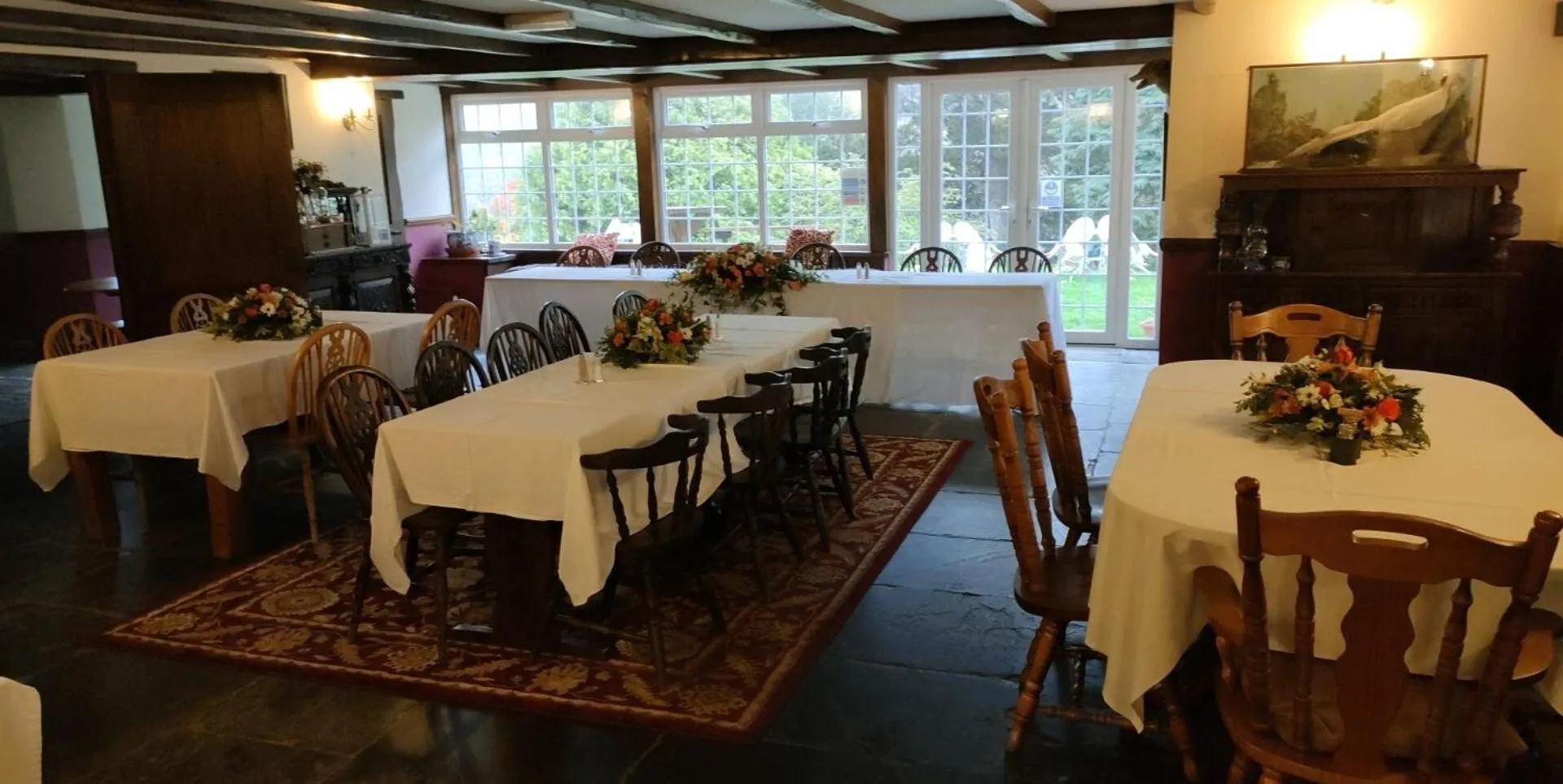 Dining area in Great Trethew Hotel - Self Catering Lodges - Bar & Restaurant