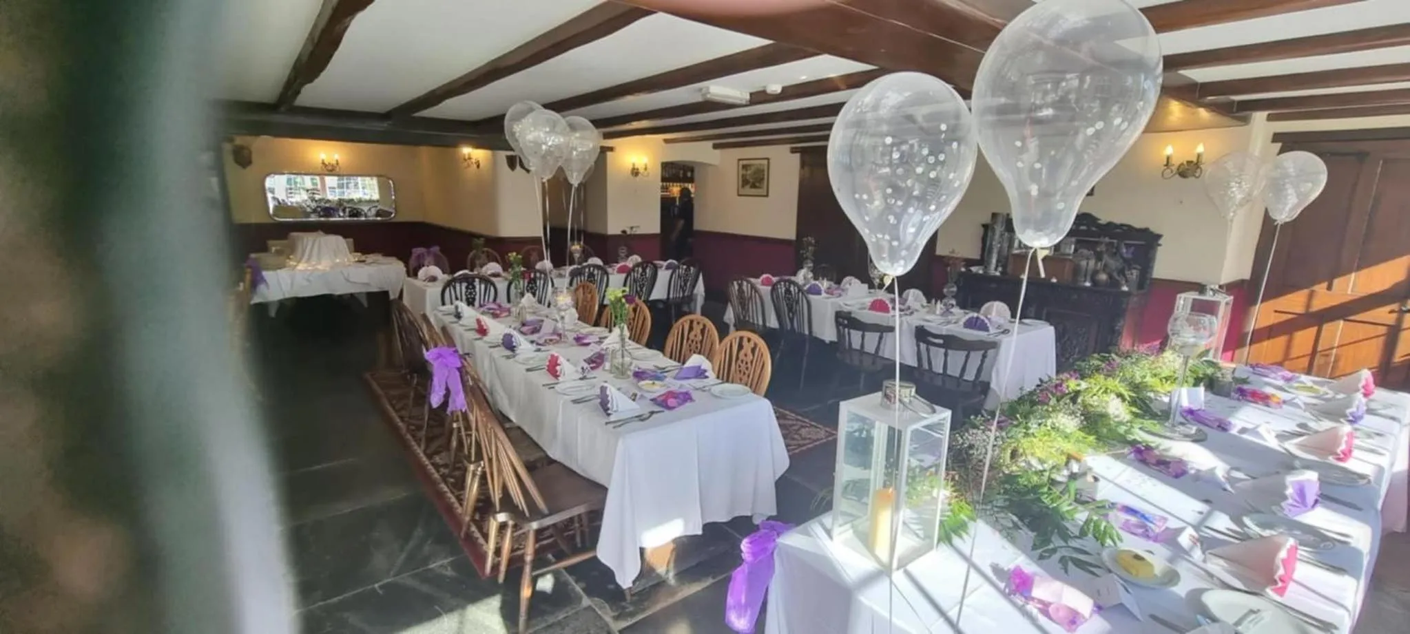 Dining area in Great Trethew Hotel - Self Catering Lodges - Bar & Restaurant