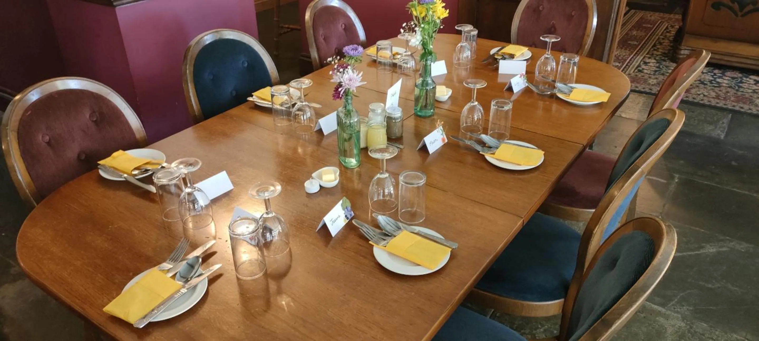 Dining area in Great Trethew Hotel - Self Catering Lodges - Bar & Restaurant