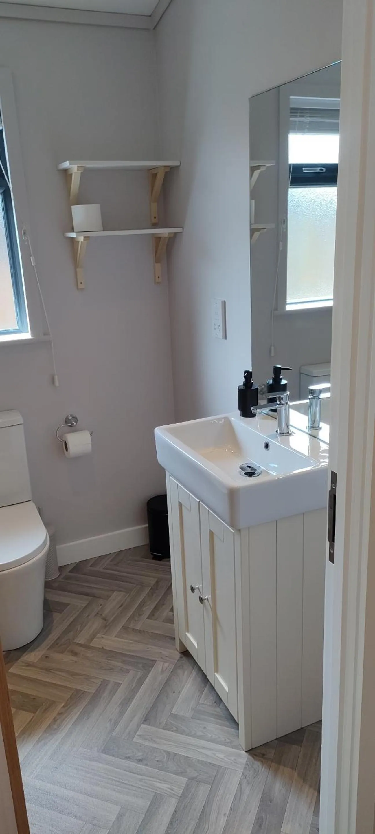 Bathroom in Great Trethew Hotel - Self Catering Lodges - Bar & Restaurant