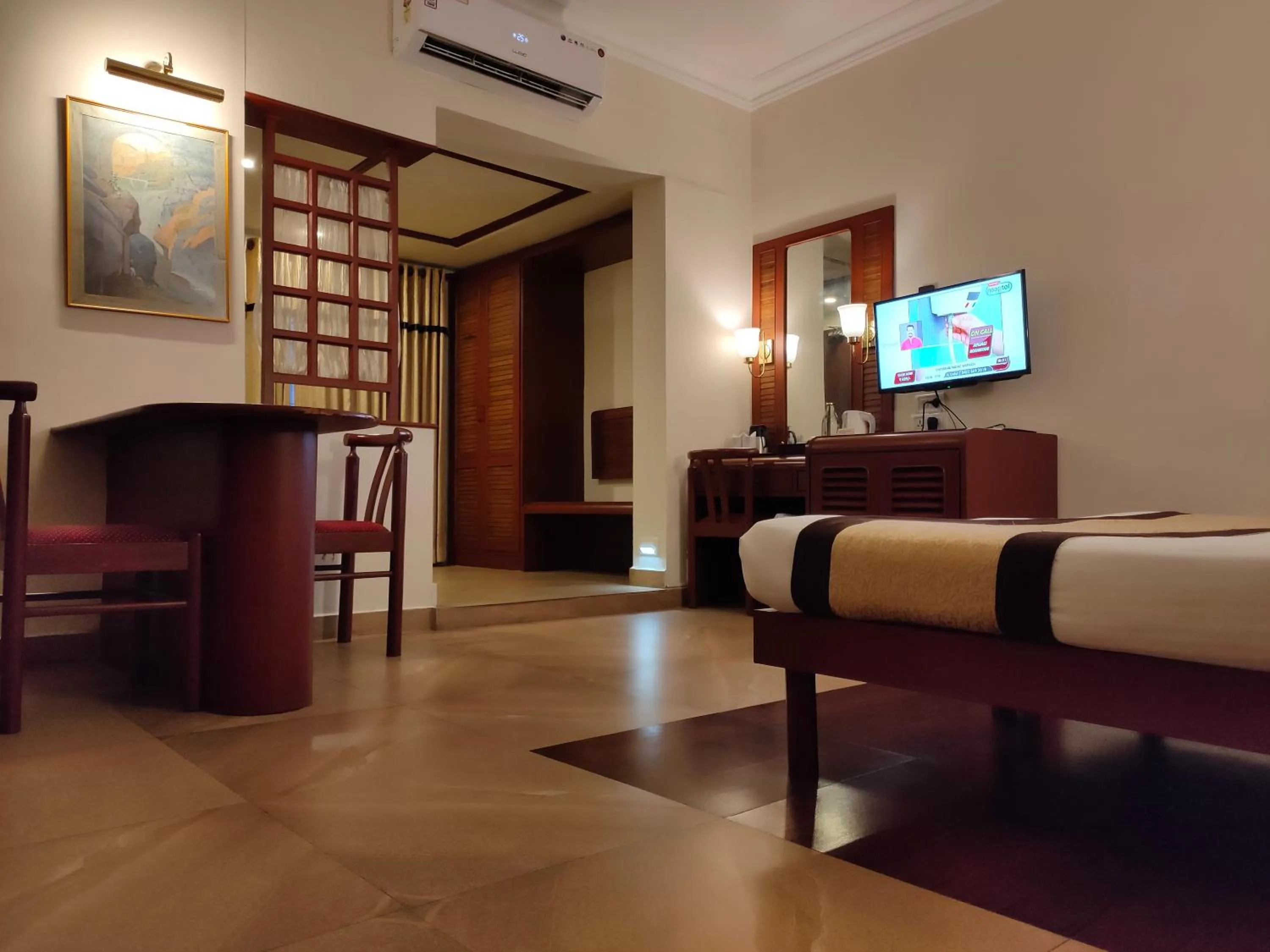 Bedroom, Bed in Yuvarani Residency