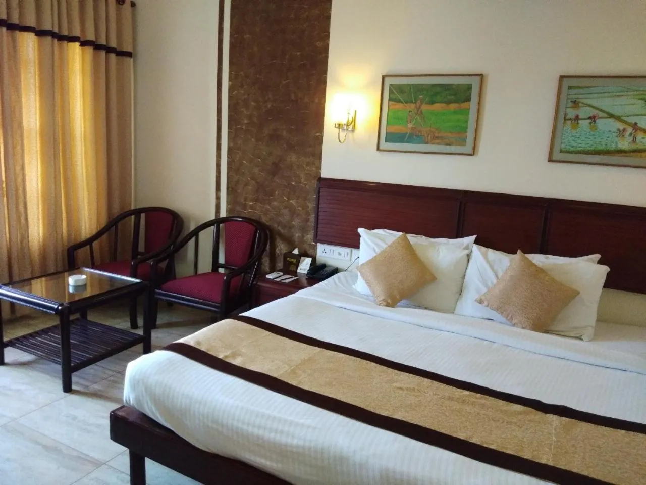 Bedroom, Bed in Yuvarani Residency