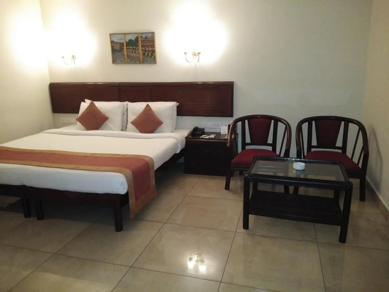 Bedroom, Bed in Yuvarani Residency