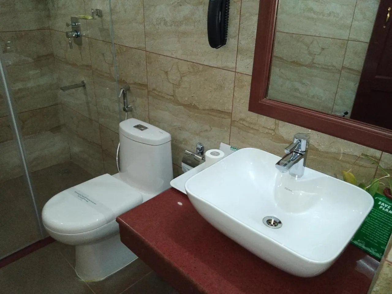 Bathroom in Yuvarani Residency