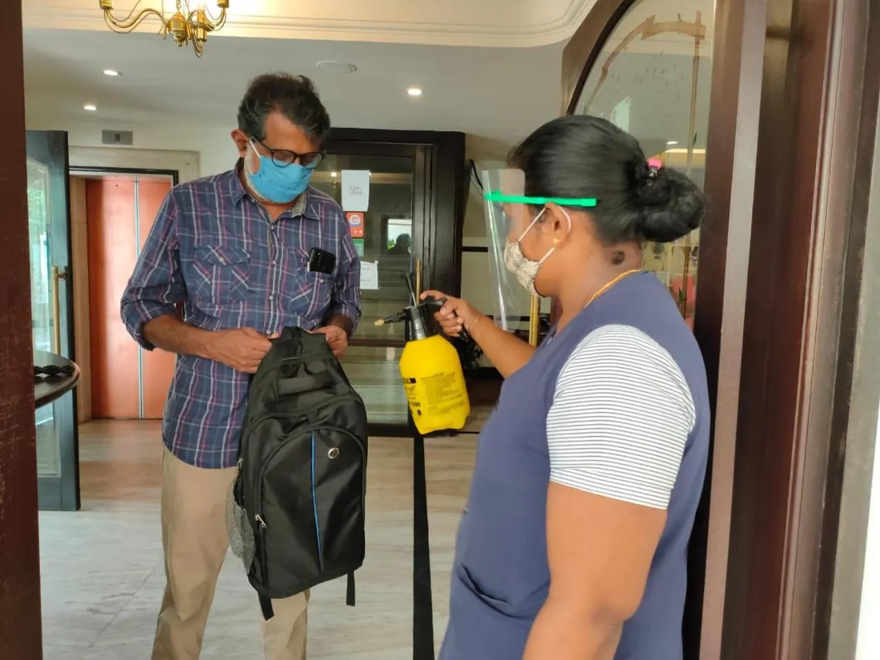 Area and facilities in Yuvarani Residency