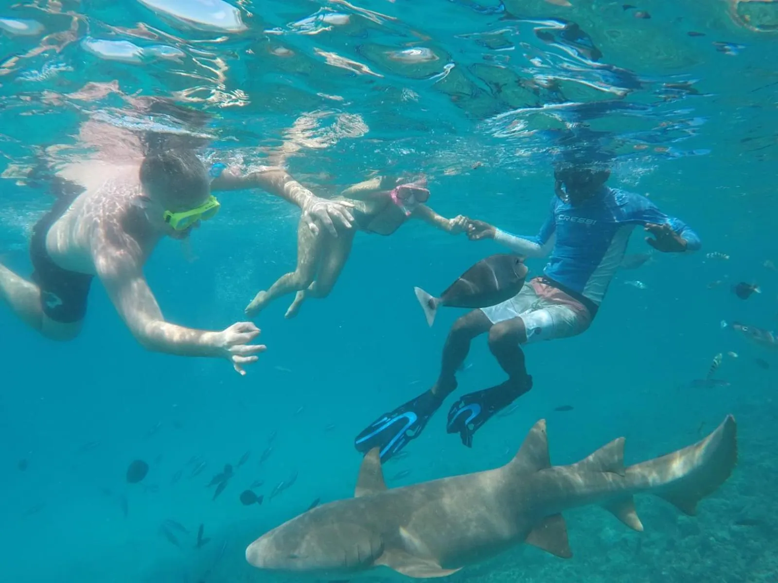 People in Moodhumaa Inn