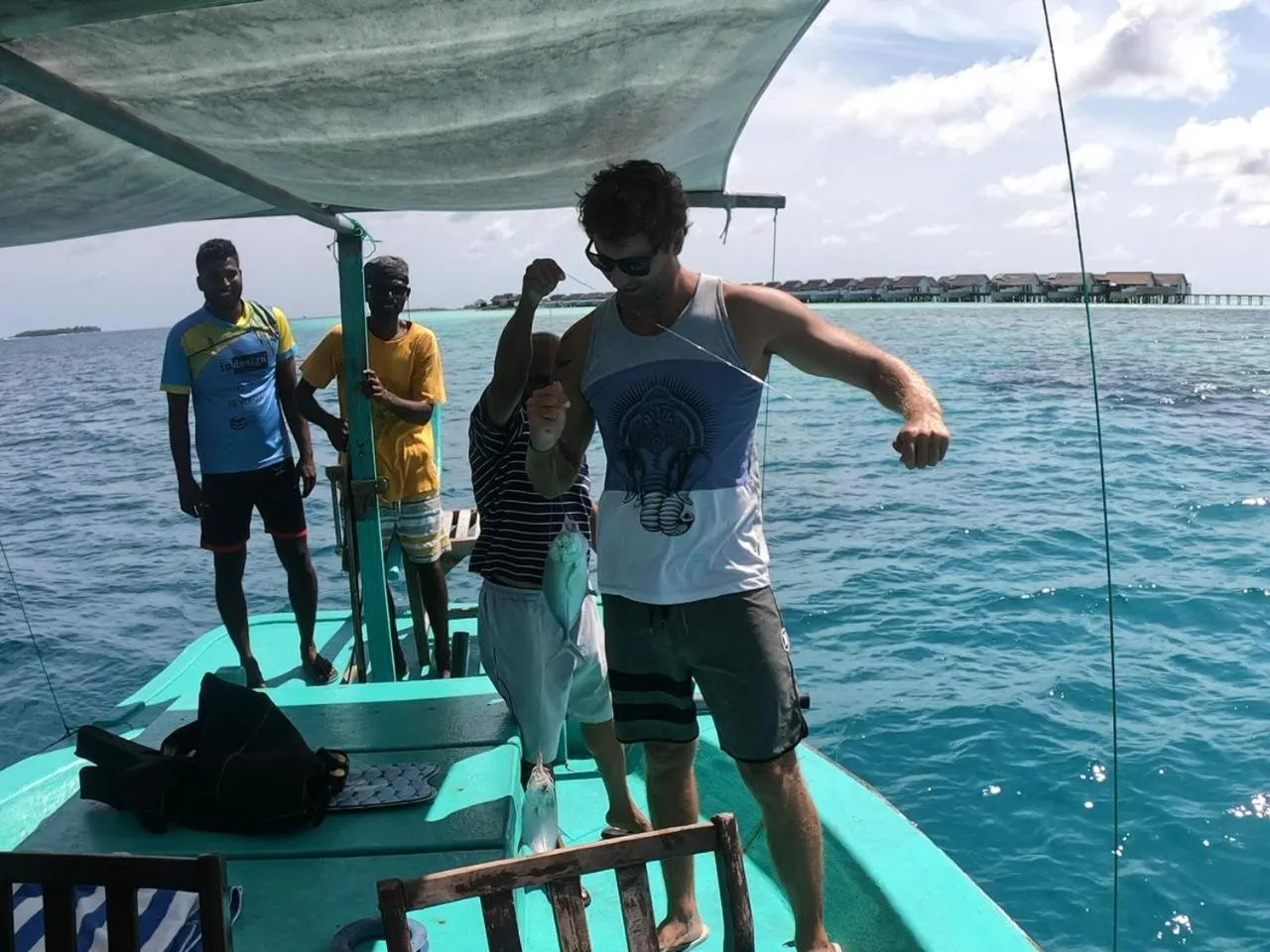 Fishing in Moodhumaa Inn