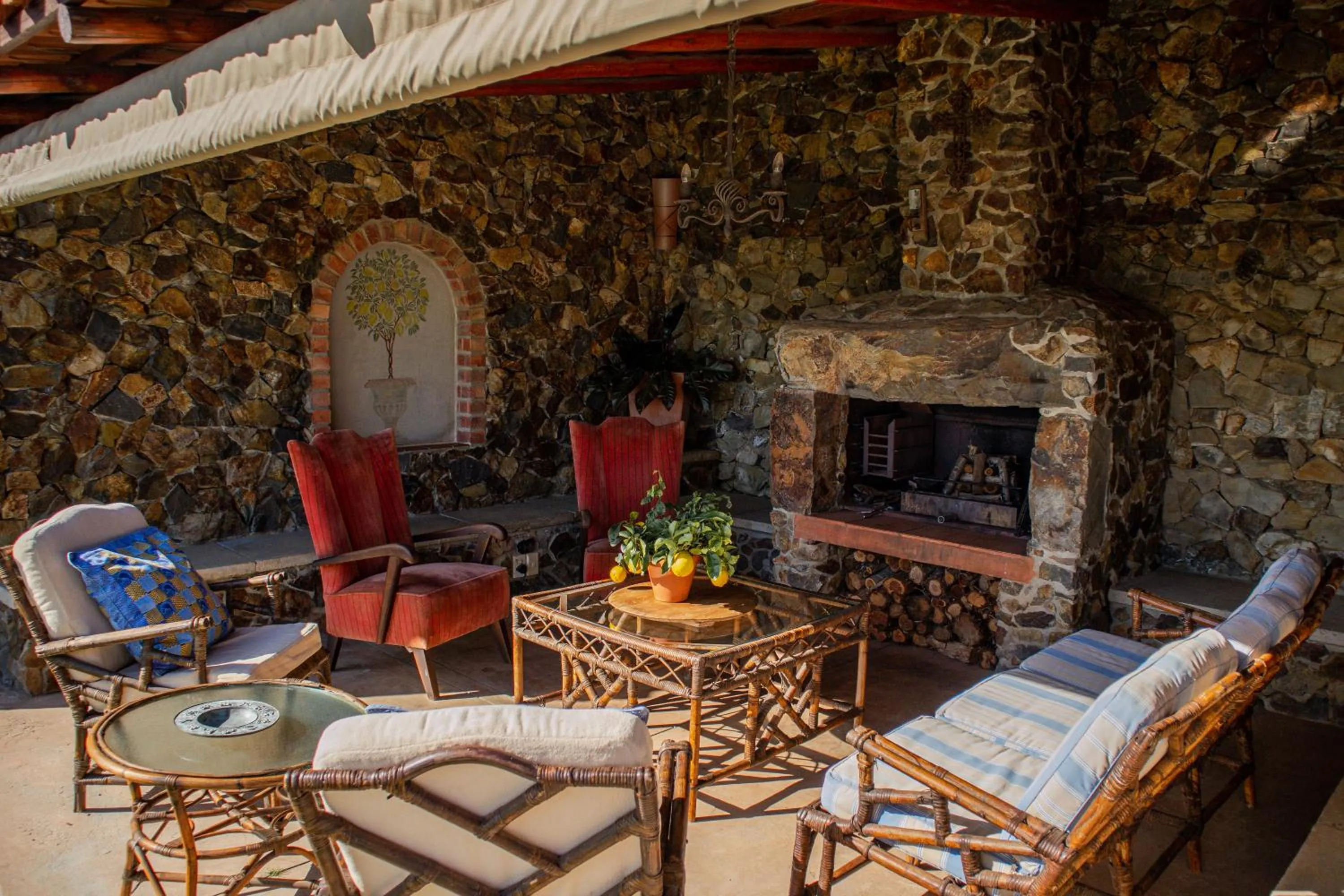 BBQ facilities in Casa Mori House