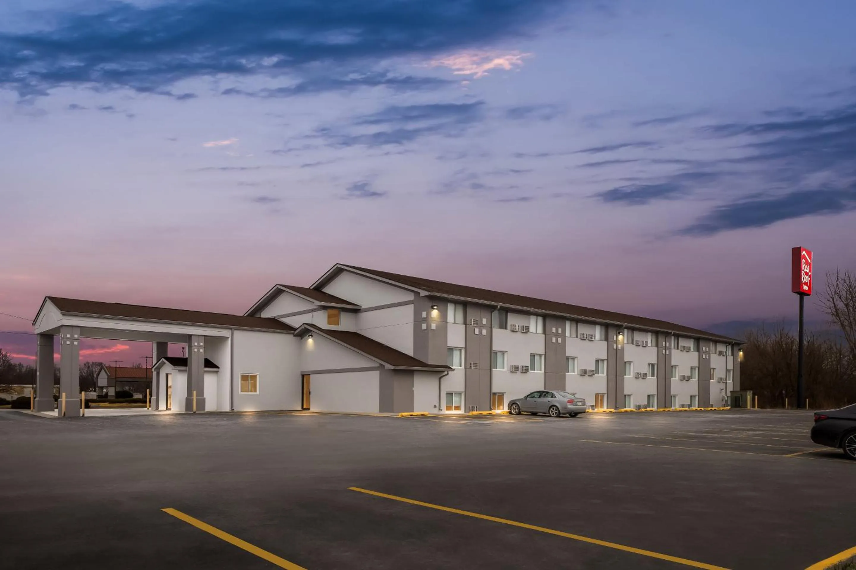 Property building in Red Roof Inn Ames