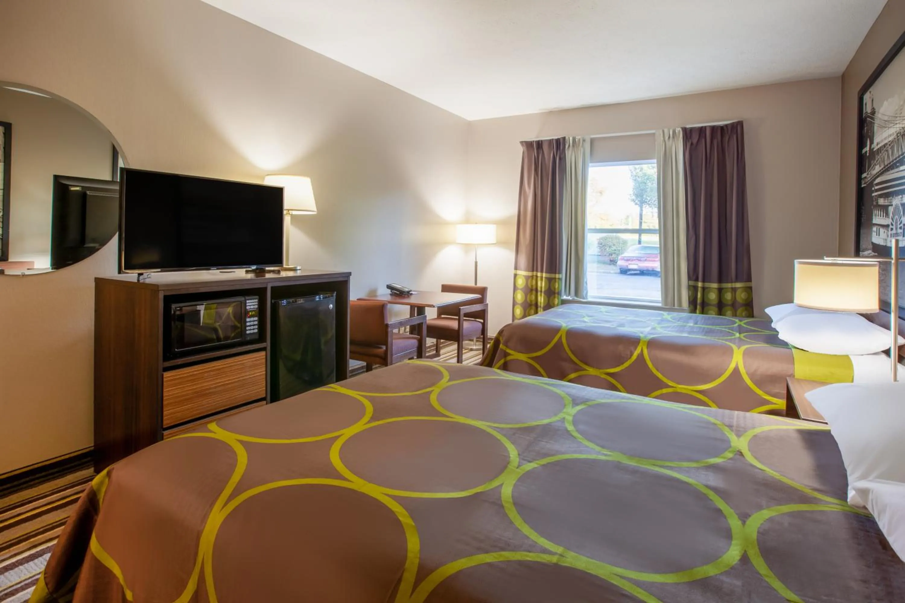 Bed in Super 8 by Wyndham La Grange KY