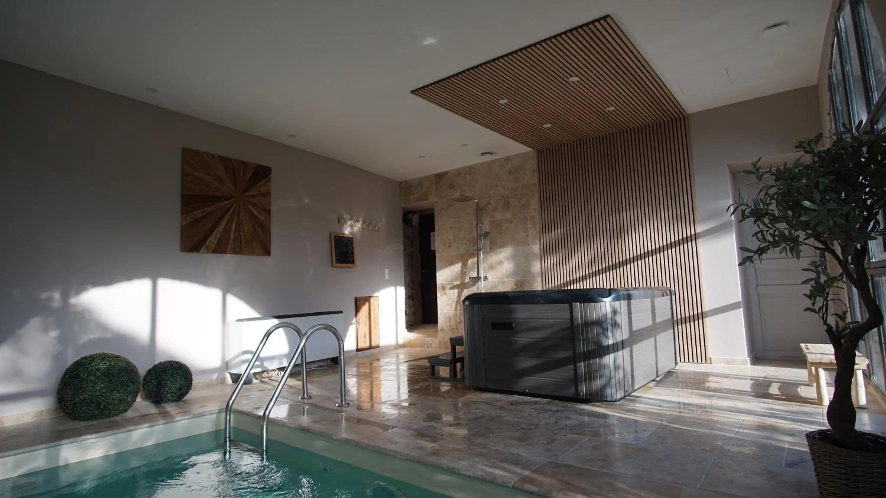 Spa and wellness centre/facilities in Le Mas Fraissinet