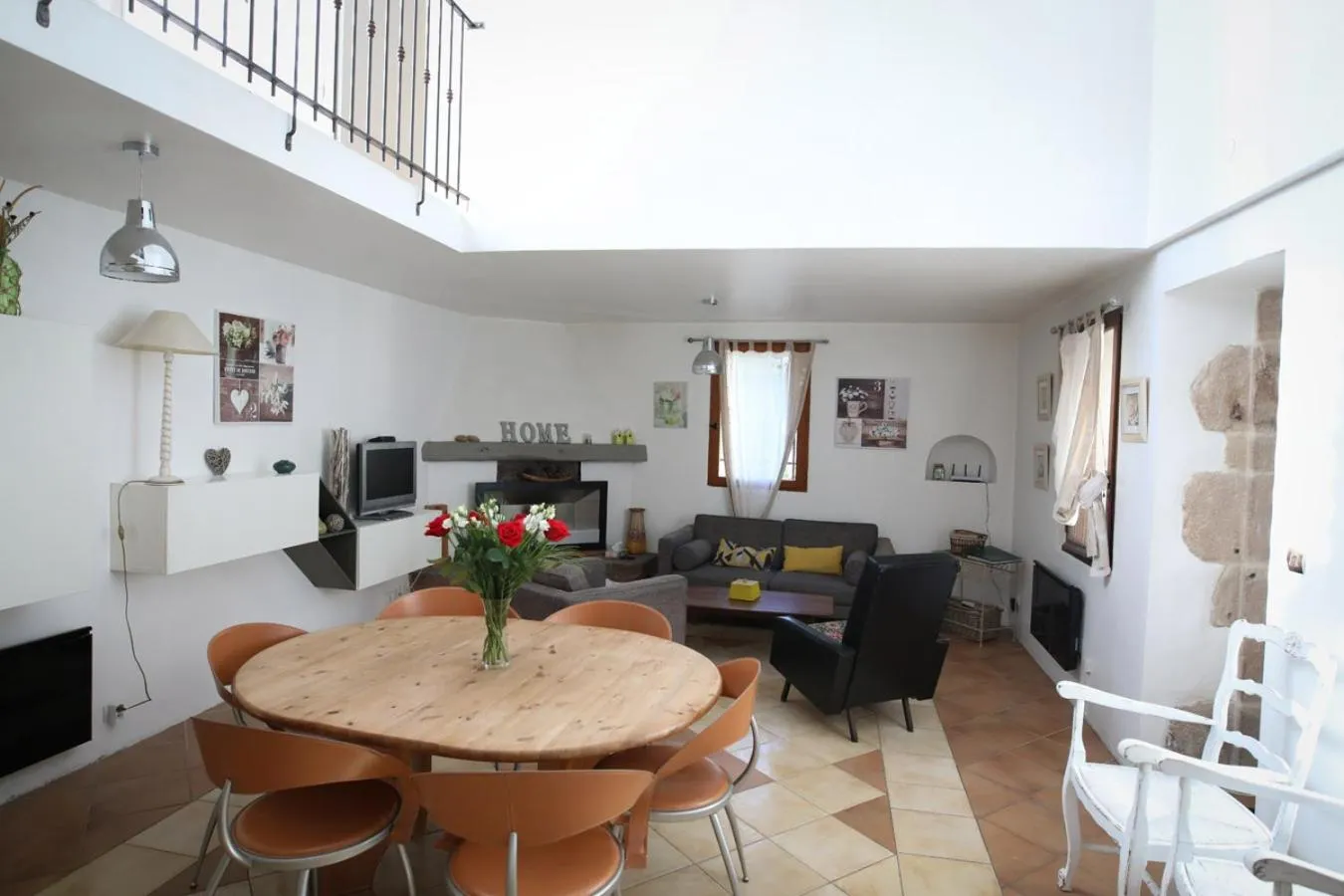 Living room in Le Mas Fraissinet