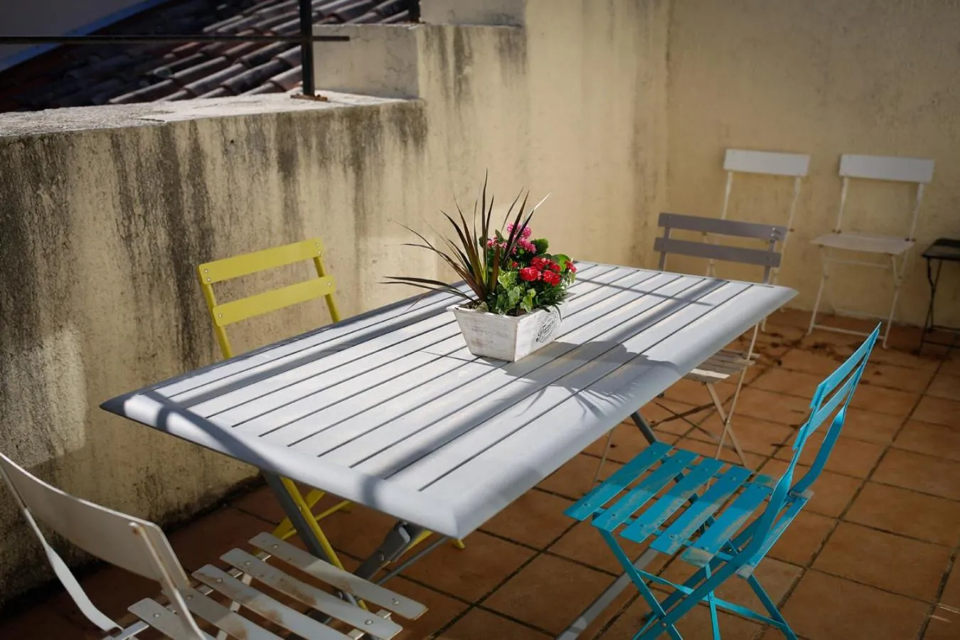 Balcony/Terrace in Le Mas Fraissinet