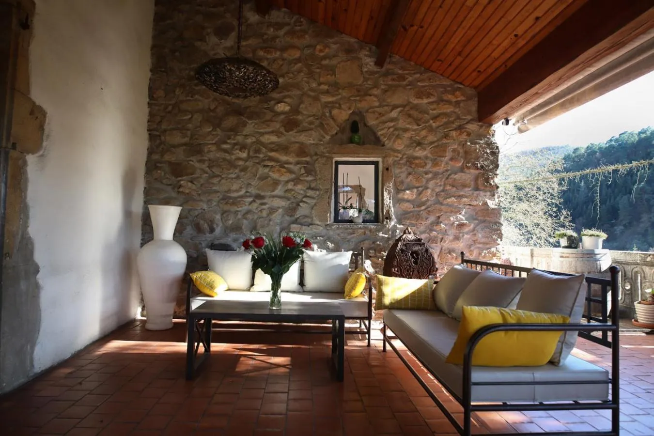 Patio in Le Mas Fraissinet