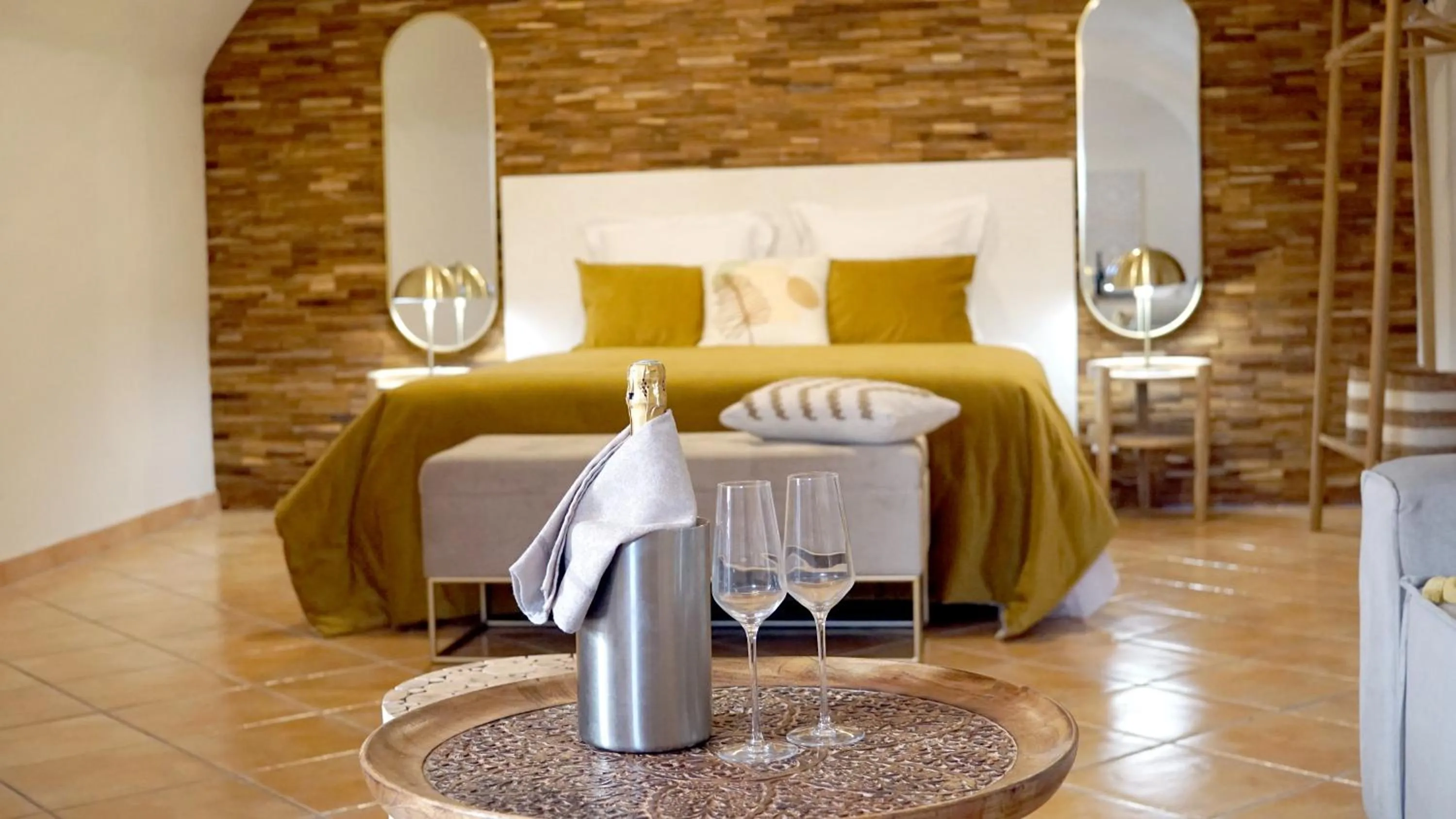 Bedroom, Bed in Le Mas Fraissinet