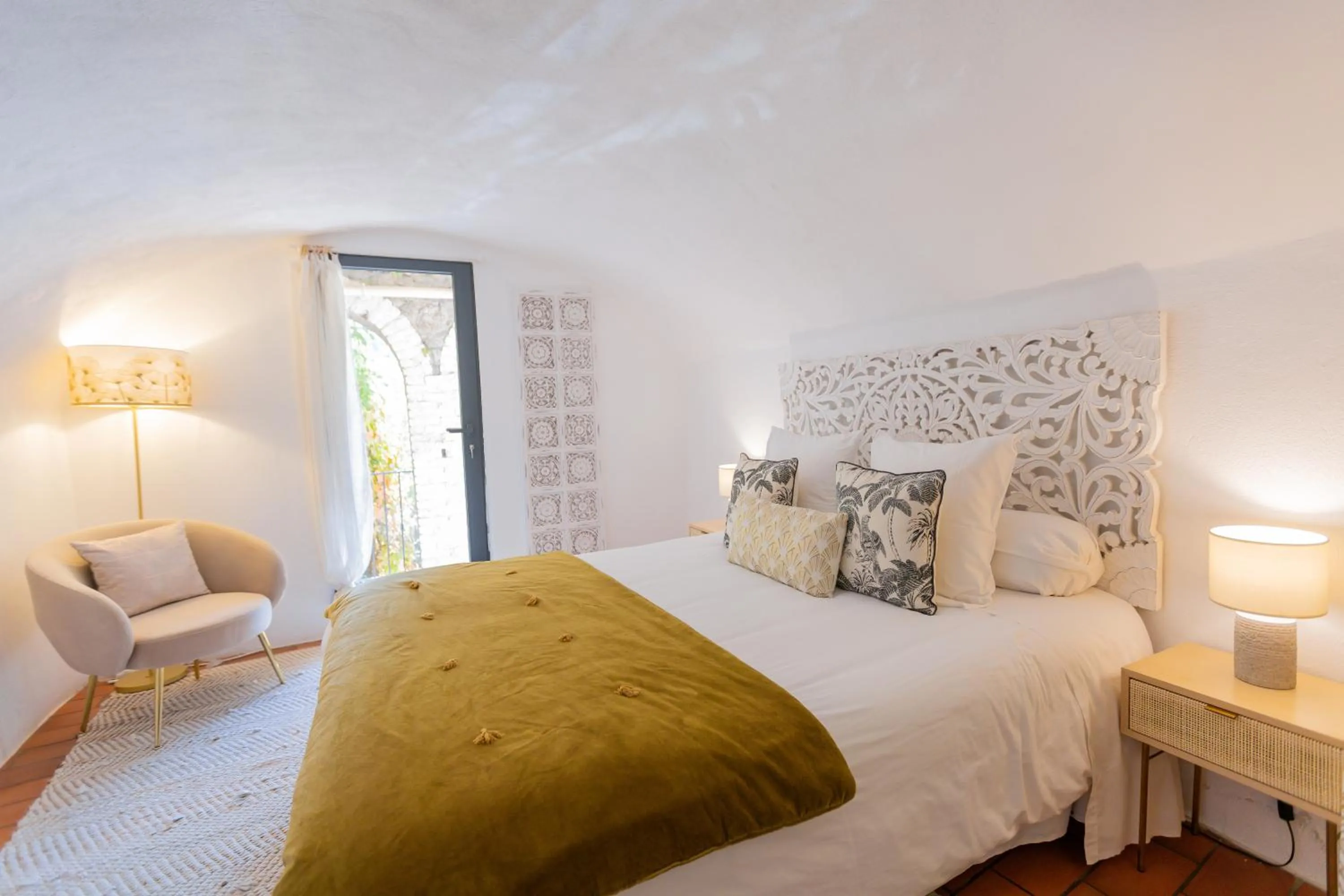 Bedroom, Bed in Le Mas Fraissinet