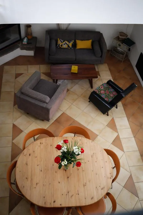 Living room in Le Mas Fraissinet