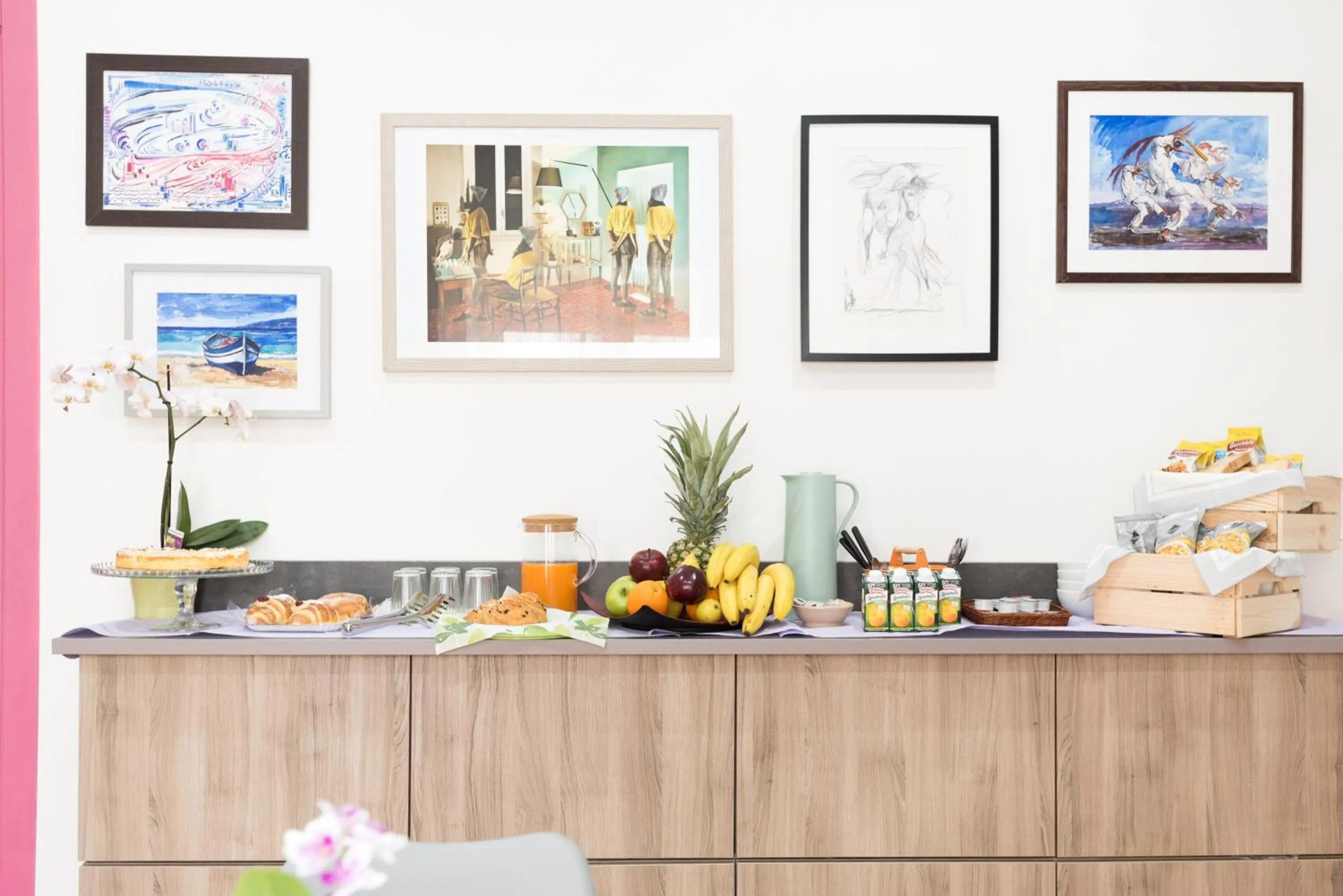 Buffet breakfast in Starnone Bed&Book