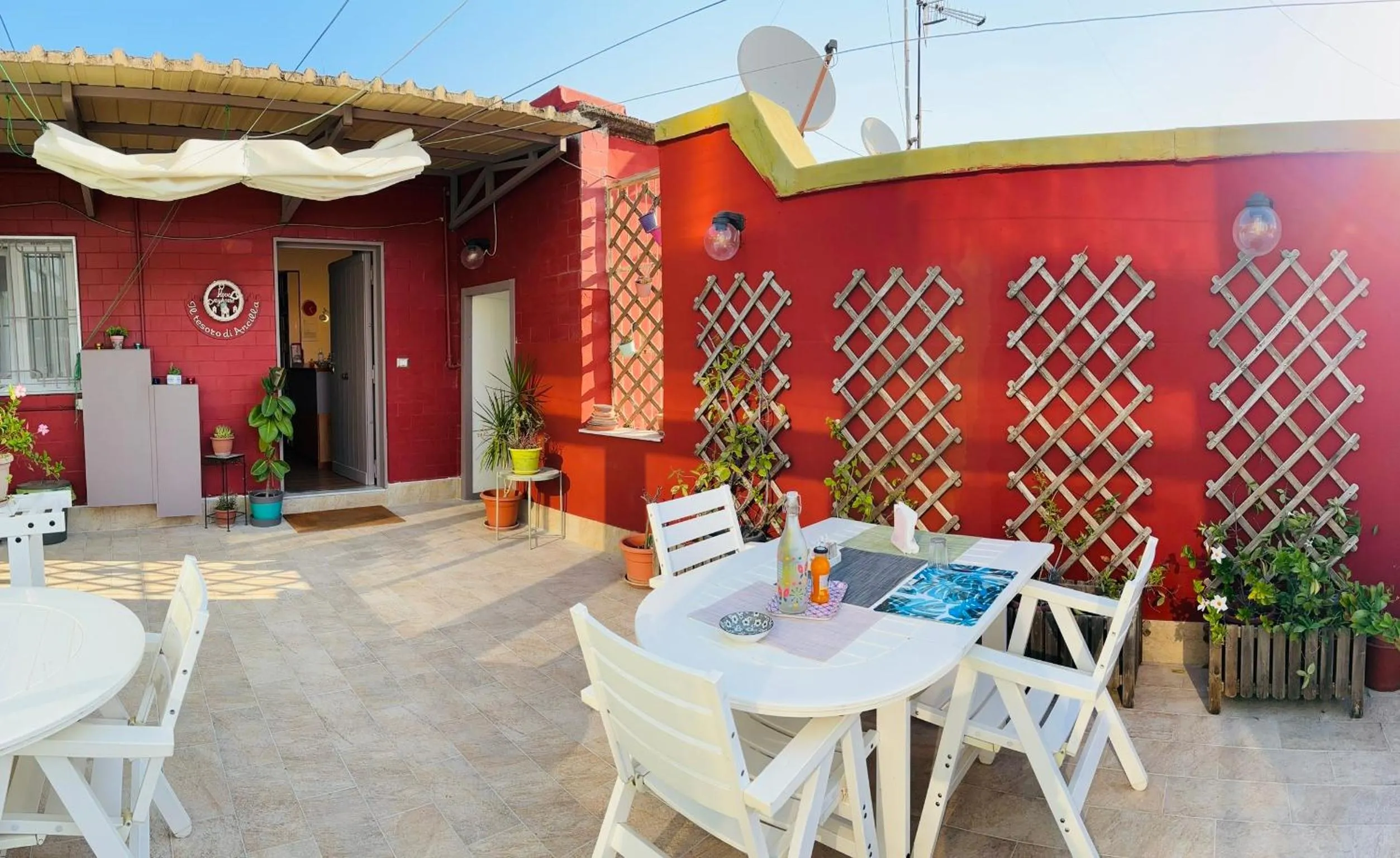 Balcony/Terrace in Starnone Bed&Book