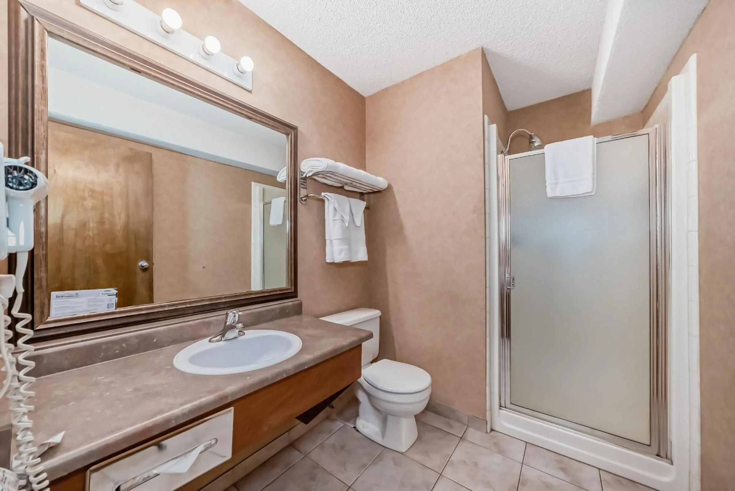 Bathroom in Stony Plain Inn & Suites