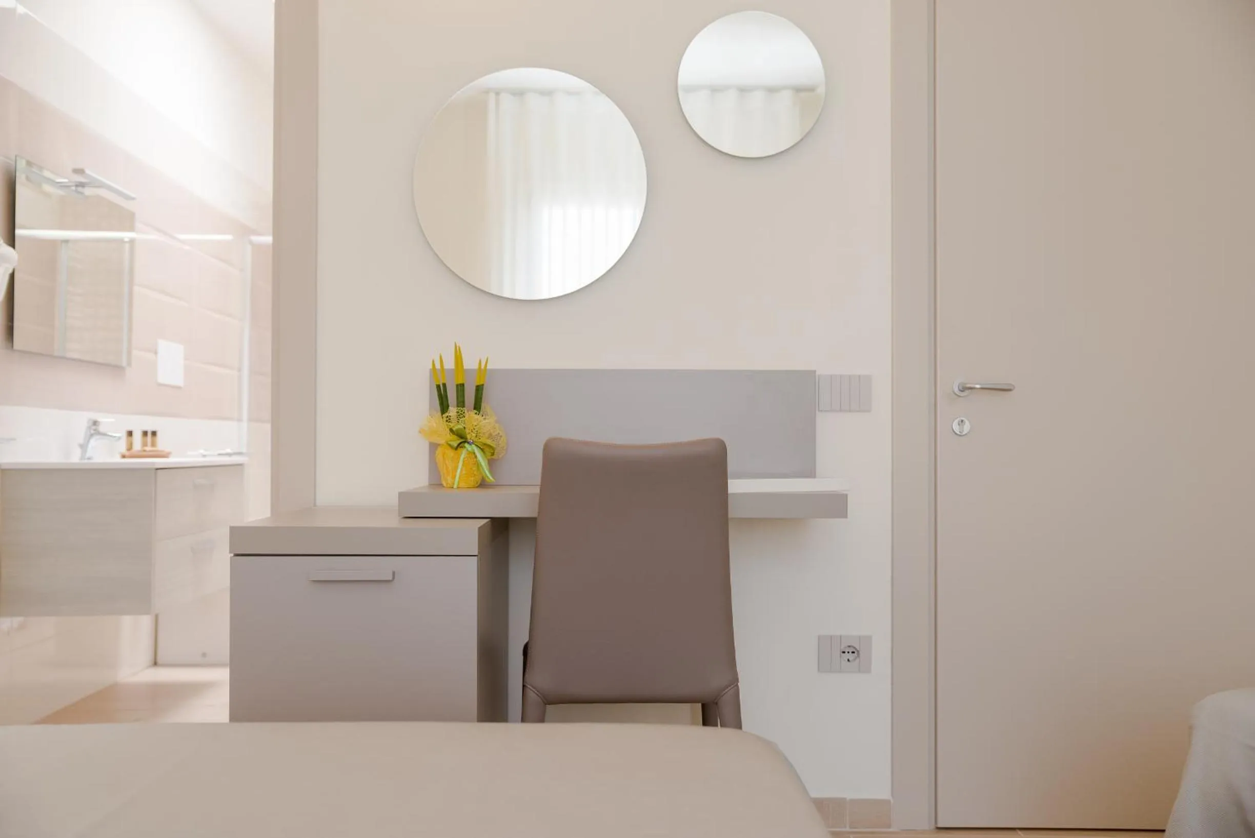 Bathroom in kamilia guestrooms