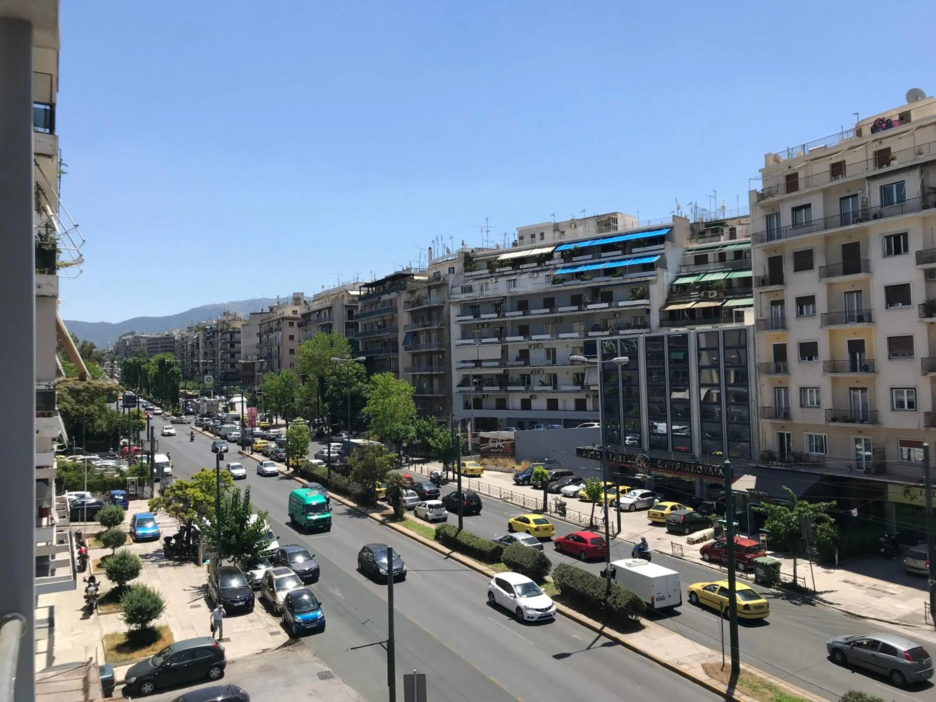 City view in PINACOTA SUITES ATHENS