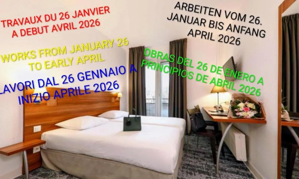 Property building, Bed in The Originals City, Hôtel Colmar Gare