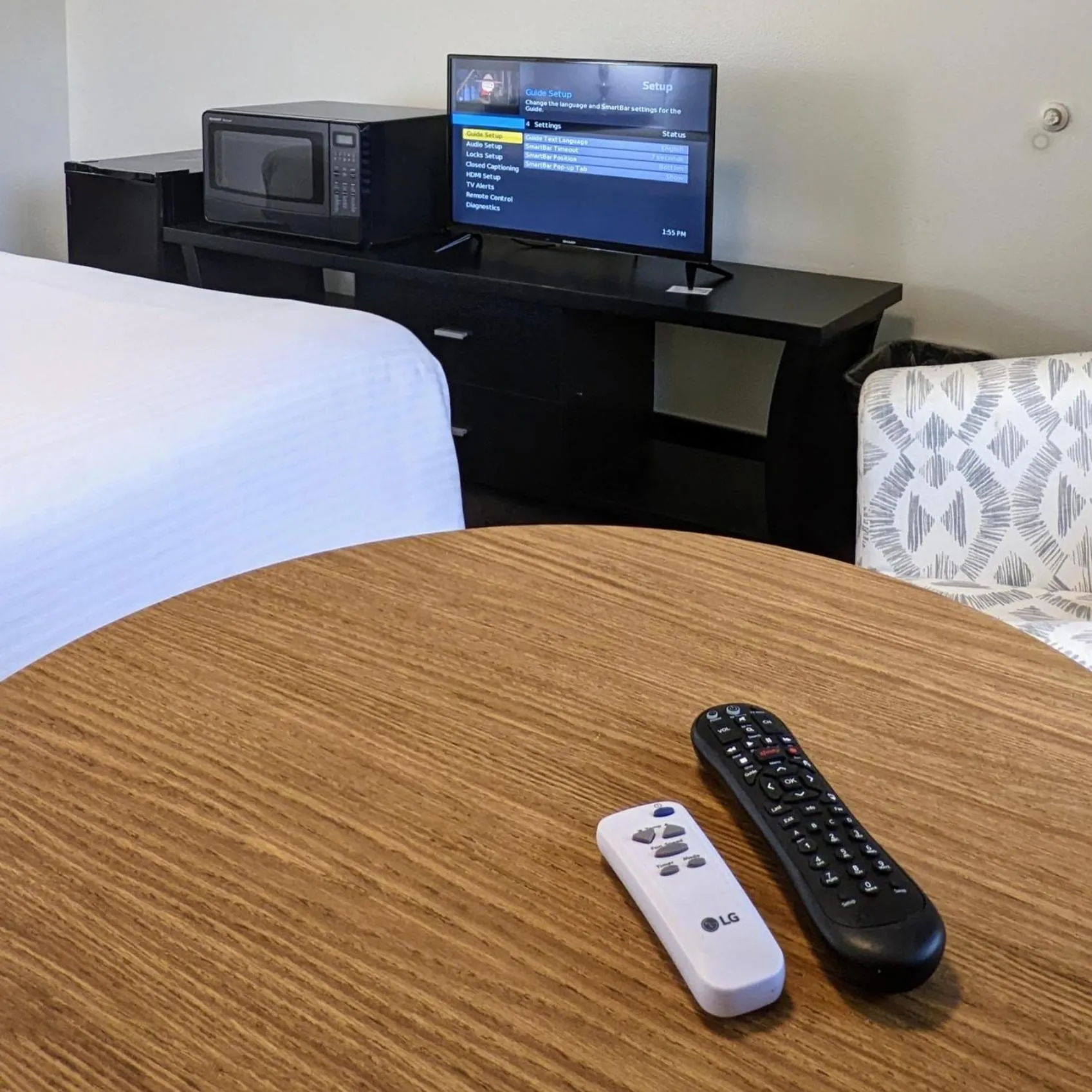 TV and multimedia, Bed in Fairground Inn
