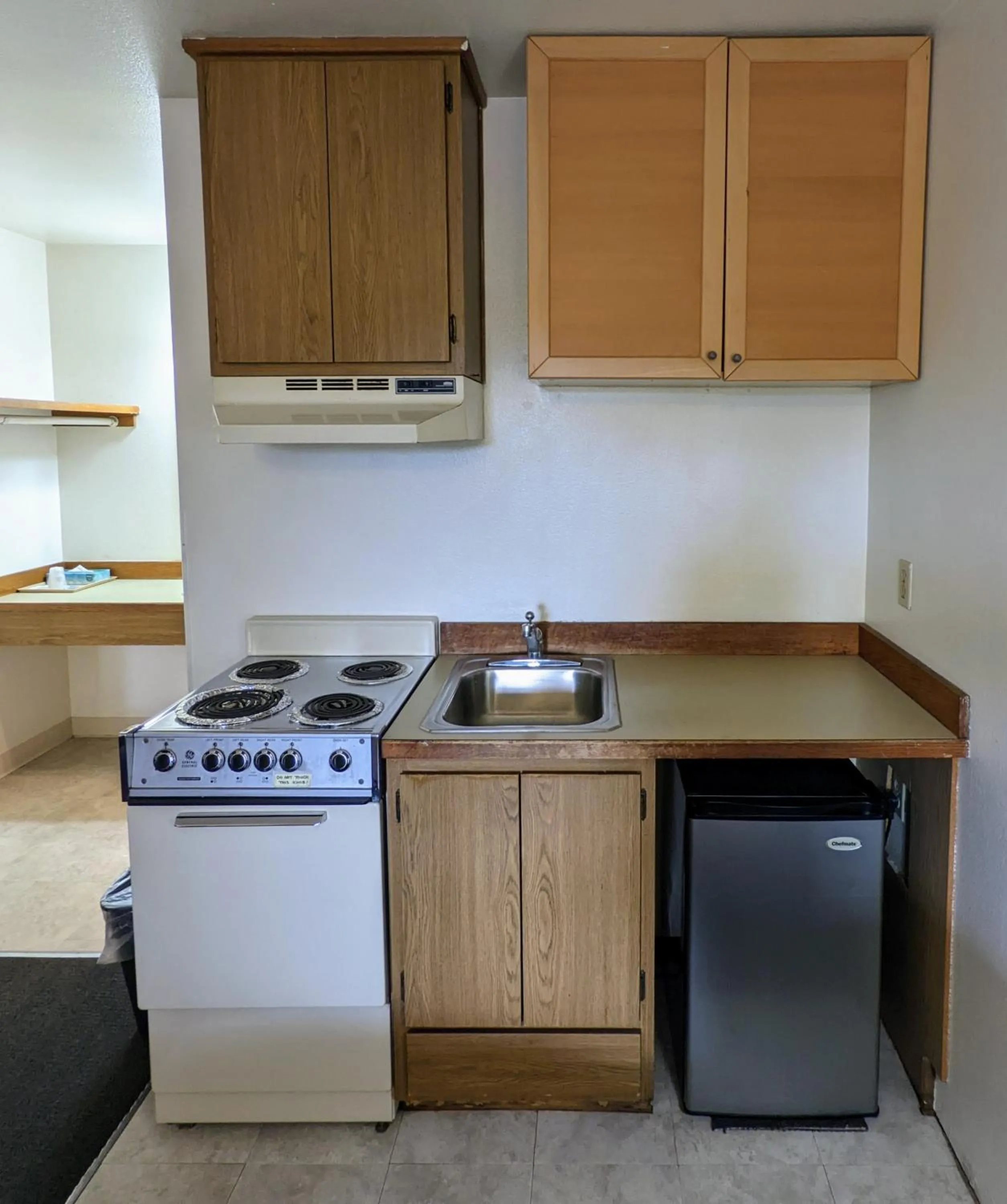 Kitchen or kitchenette in Fairground Inn