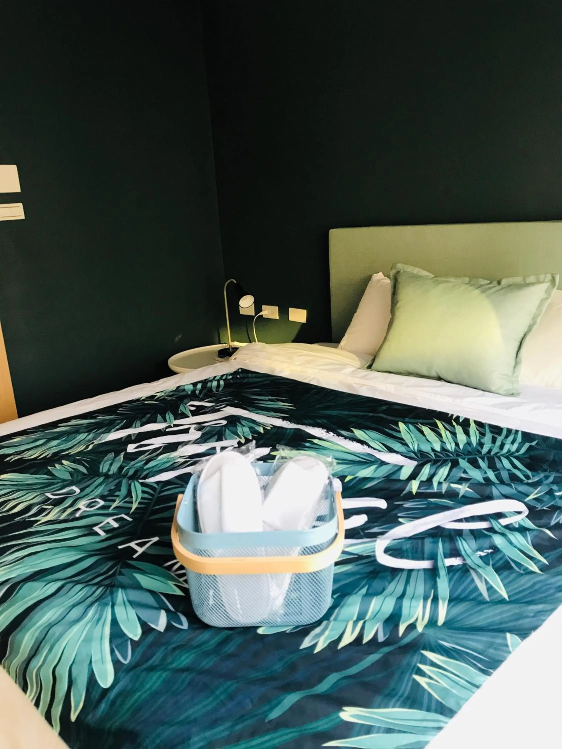 Bed in 依山村驛Yishan Village