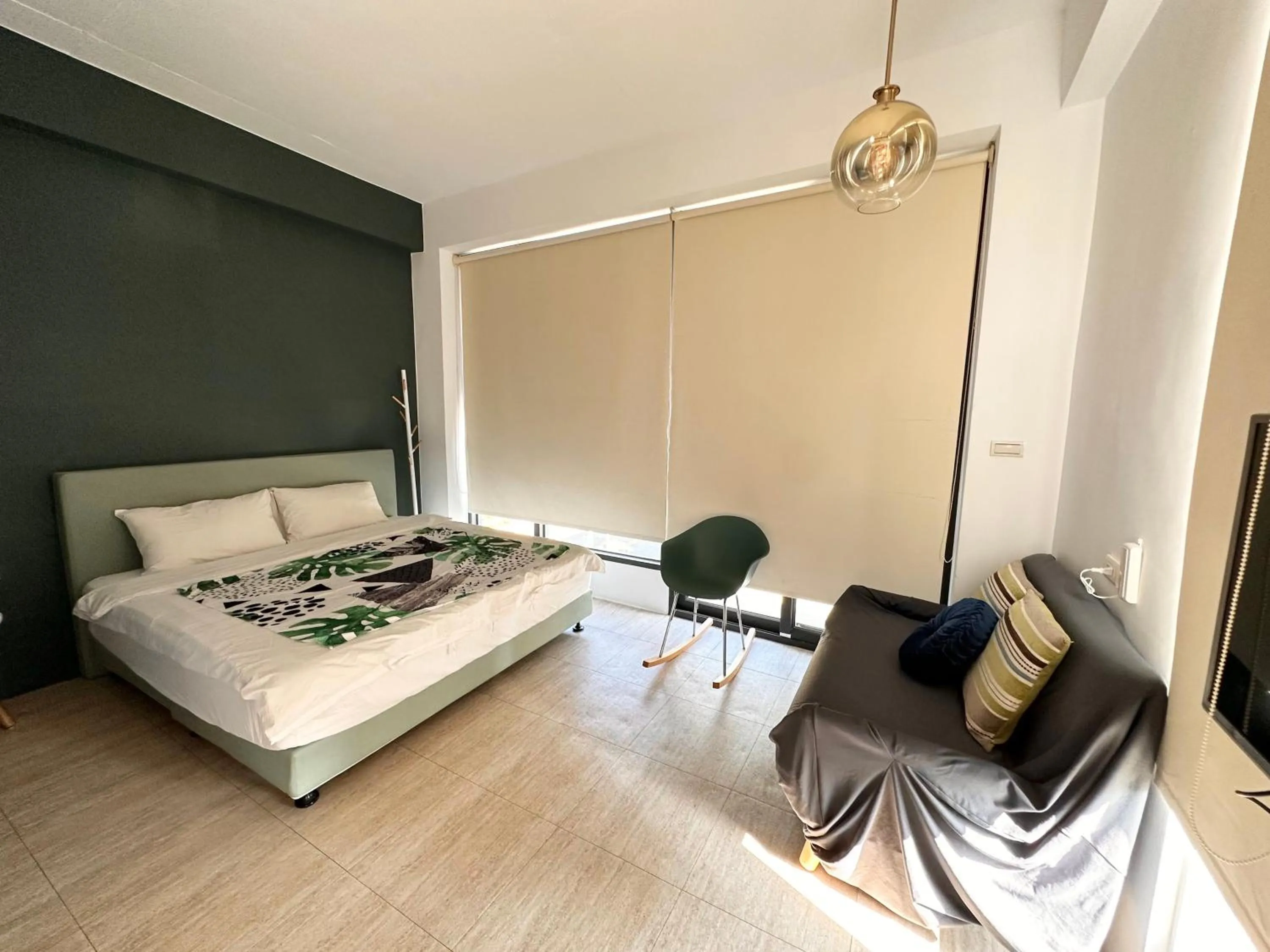 Bed in 依山村驛Yishan Village