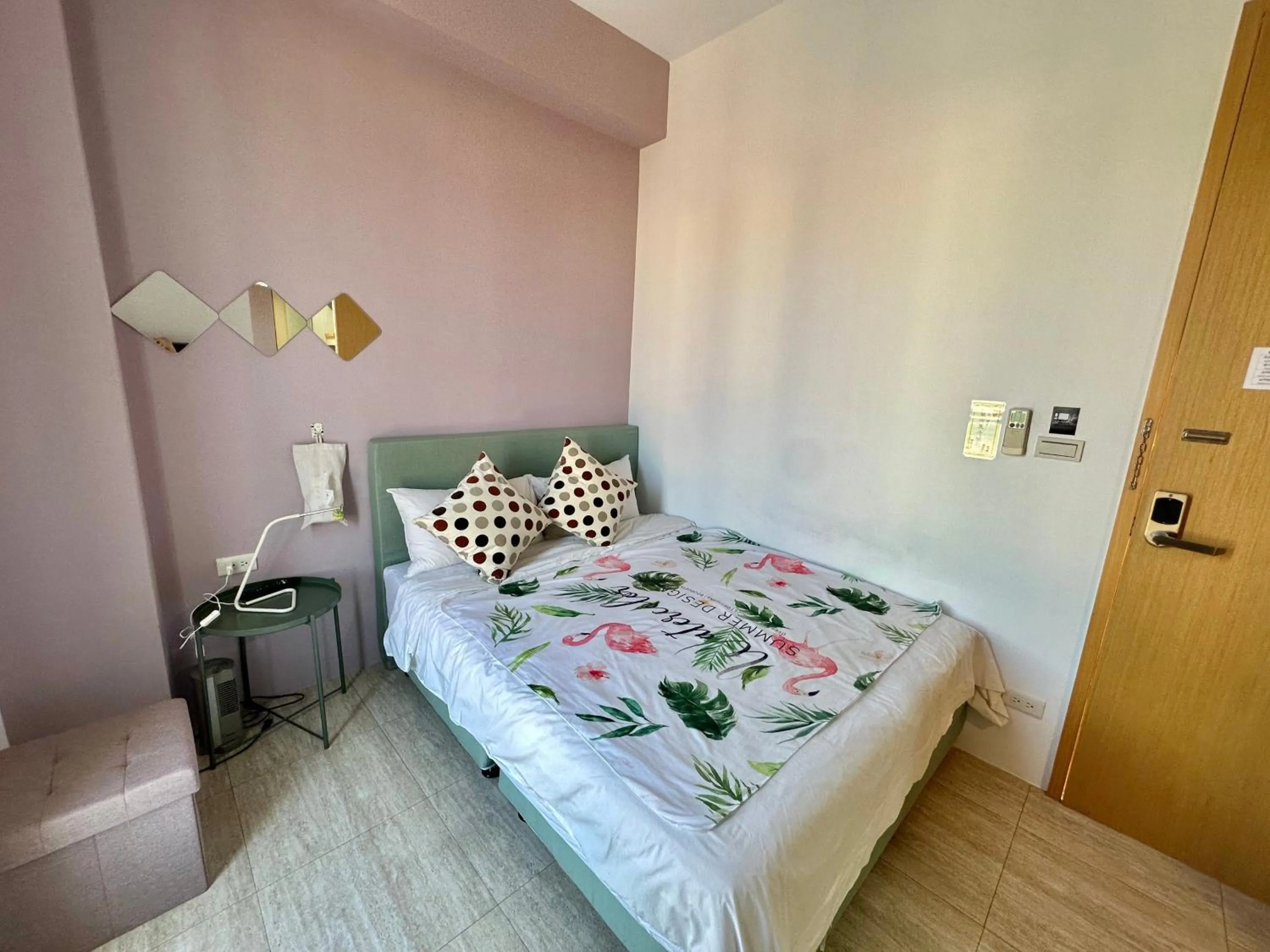 Bed in 依山村驛Yishan Village